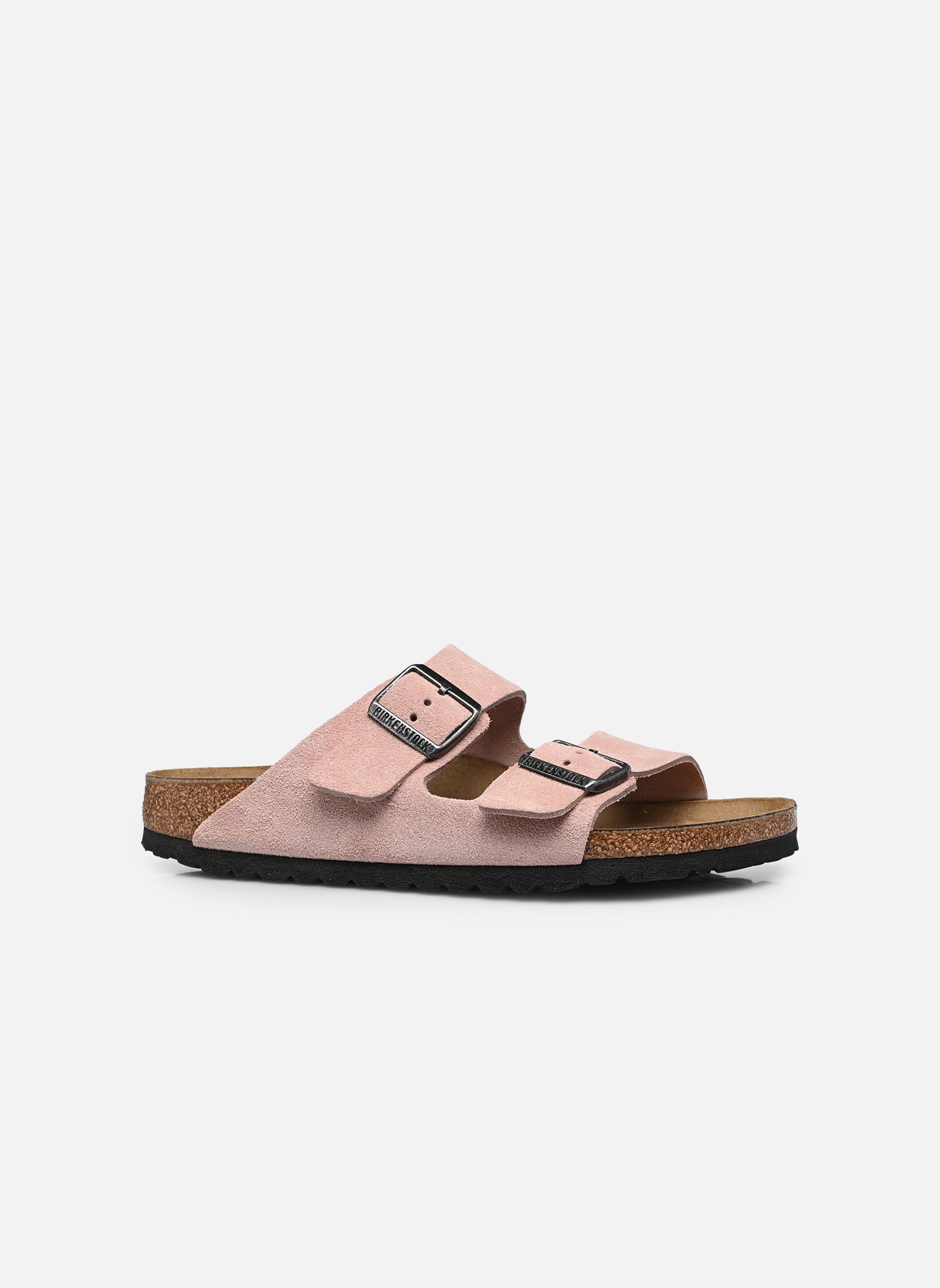 Mules et sabots Arizona Suede - Narrow femme rose Birkenstock Mules et sabots Arizona Suede - Narrow femme rose PINK CLAY
