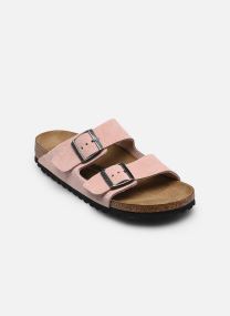 Mules et sabots Arizona Suede - Narrow femme rose Birkenstock Mules et sabots Arizona Suede - Narrow femme rose PINK CLAY