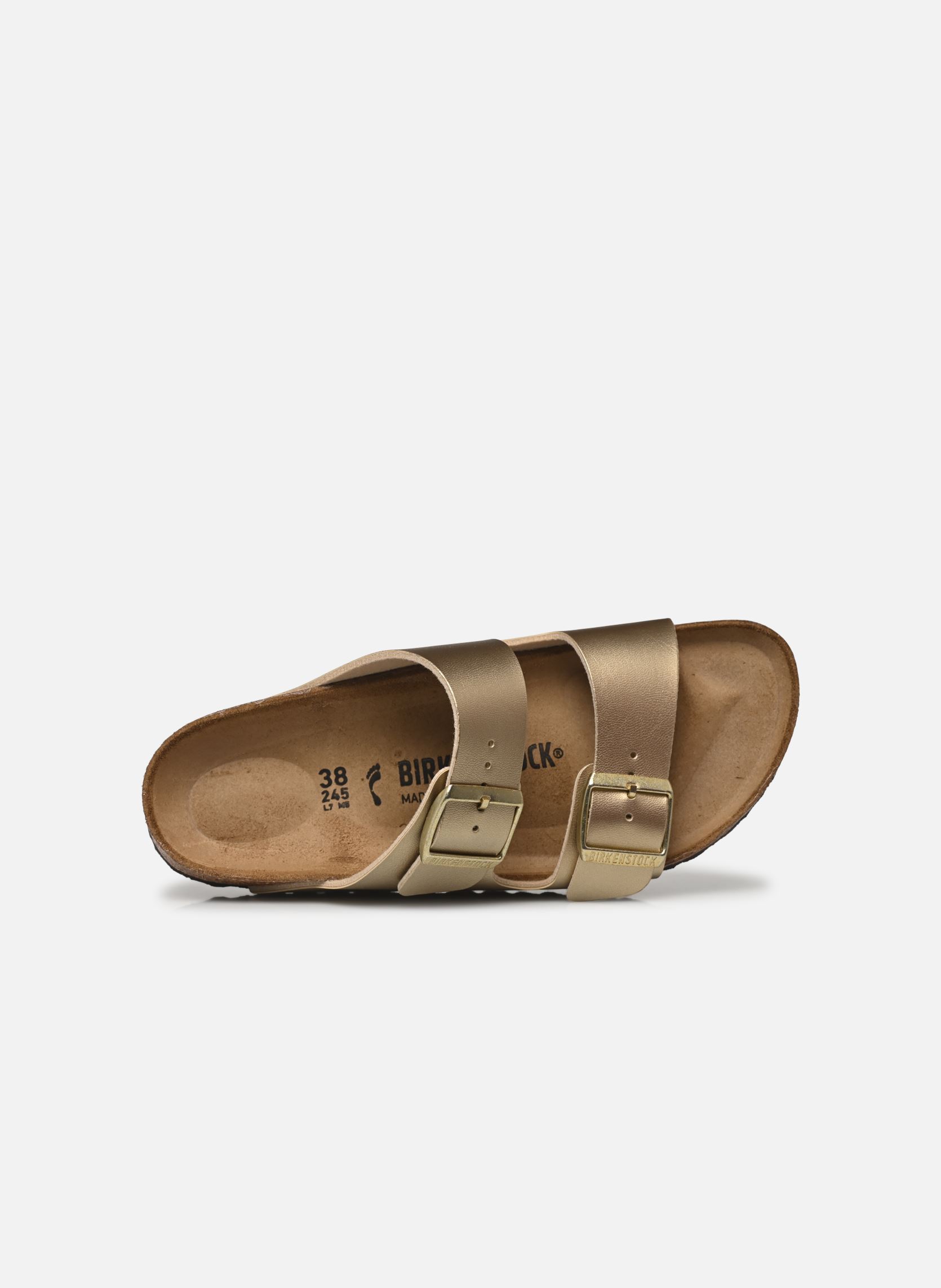 Mules et sabots Arizona Birko Flor - Narrow femme or et bronze Birkenstock Mules et sabots Arizona Birko Flor - Narrow femme or et bronze OR