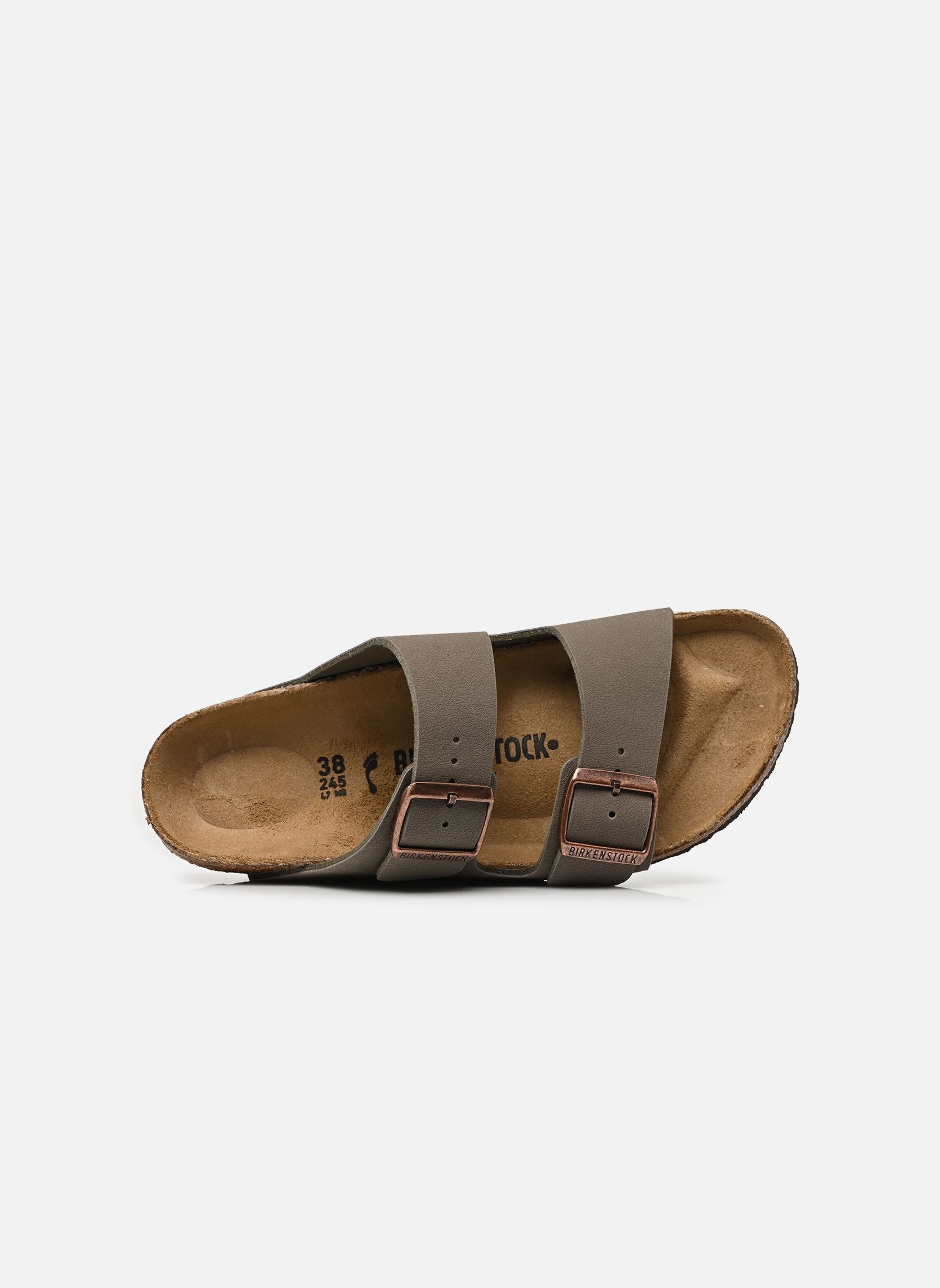 Muilen en klompen Arizona Birko Flor - Narrow dames groen Birkenstock Muilen en klompen Arizona Birko Flor - Narrow dames groen STONE