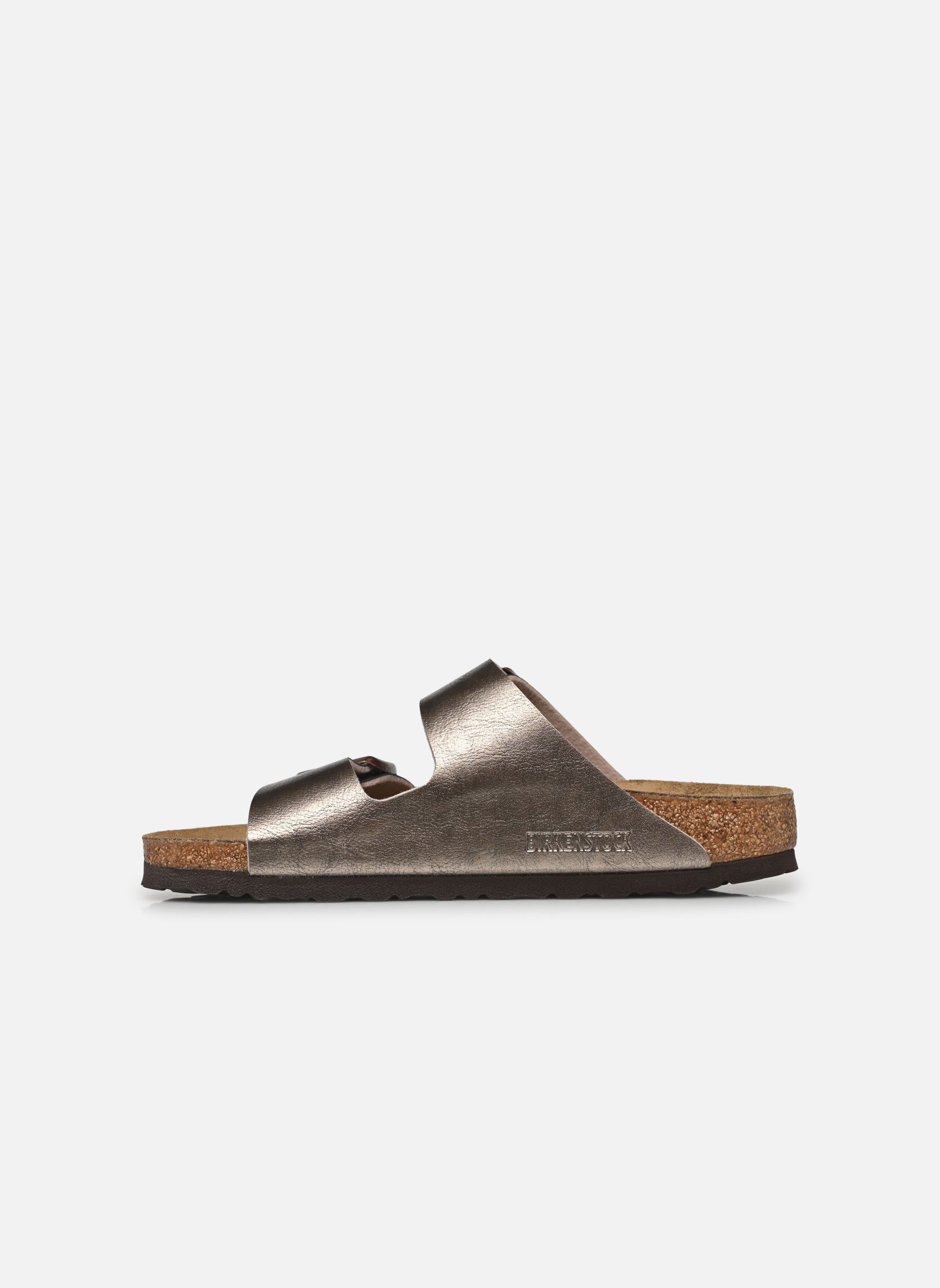 Mules et sabots Arizona Birko Flor - Narrow femme or et bronze Birkenstock Mules et sabots Arizona Birko Flor - Narrow femme or et bronze METALIC TAUPE