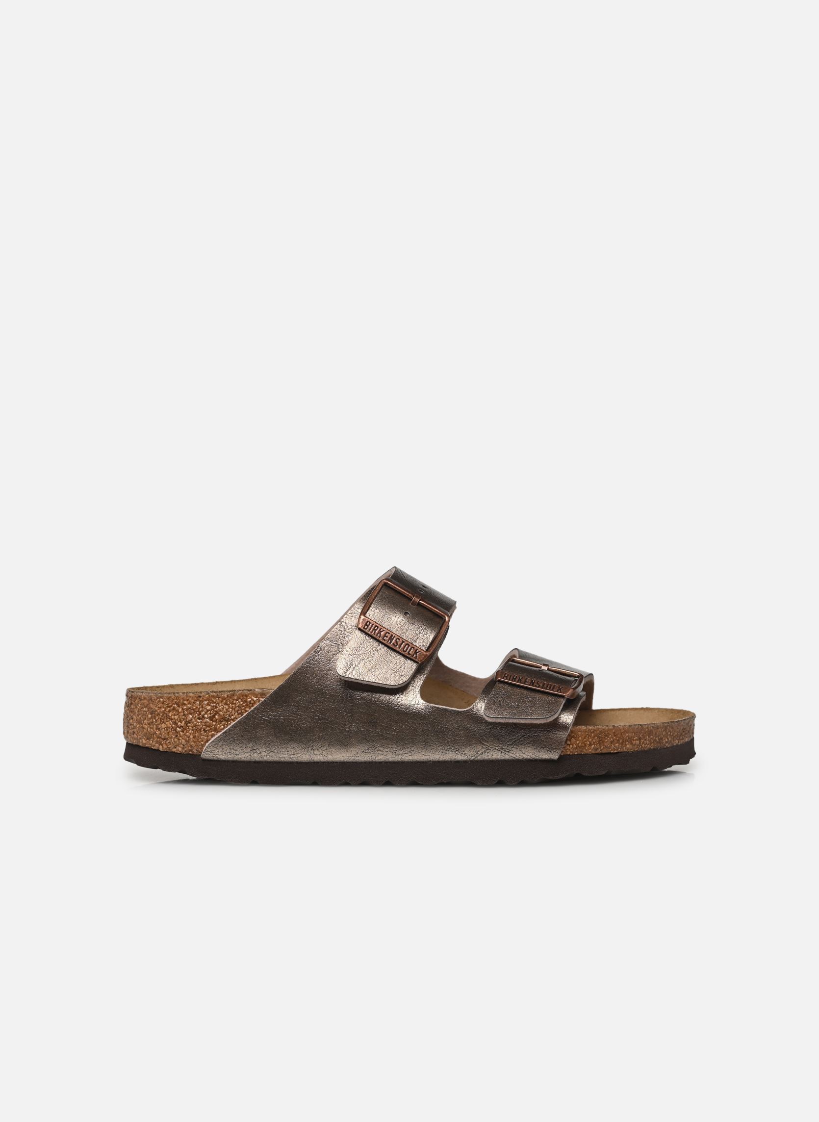 Mules et sabots Arizona Birko Flor - Narrow femme or et bronze Birkenstock Mules et sabots Arizona Birko Flor - Narrow femme or et bronze METALIC TAUPE