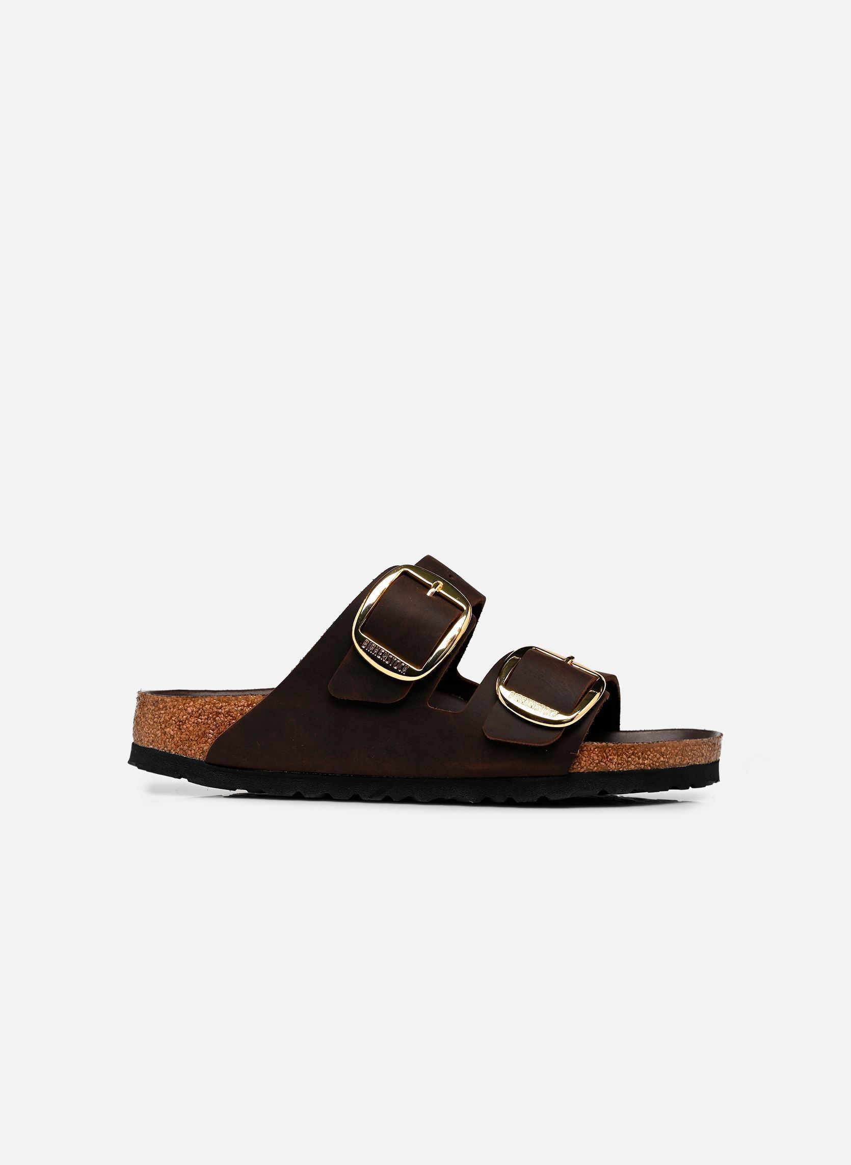 Pantoletten Arizona Big Buckle Oiled Leather - Narro damen braun Birkenstock Pantoletten Arizona Big Buckle Oiled Leather - Narro damen braun HABANNA