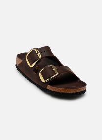 Muilen Arizona Big Buckle Oiled Leather - Narro dames bruin