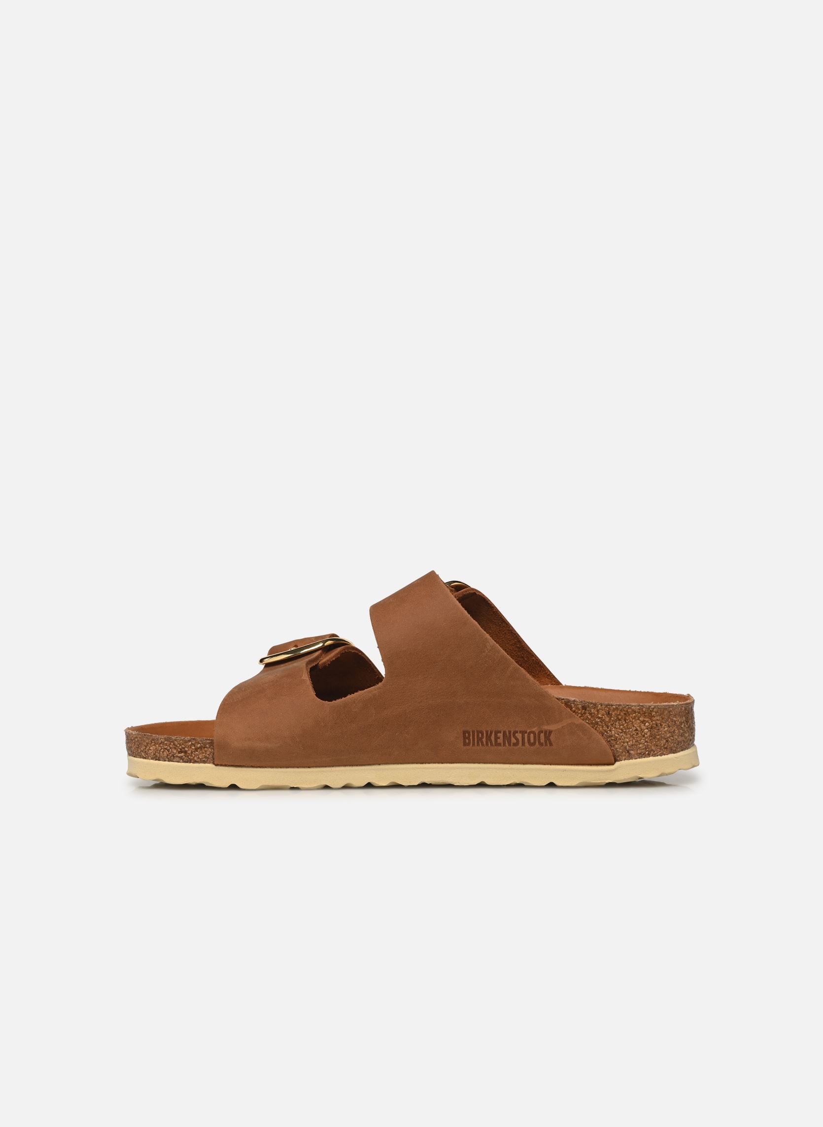 Ciabattine e Sabots Arizona Big Buckle Oiled Leather - Narro donna marrone Birkenstock Ciabattine e Sabots Arizona Big Buckle Oiled Leather - Narro donna marrone COGNAC
