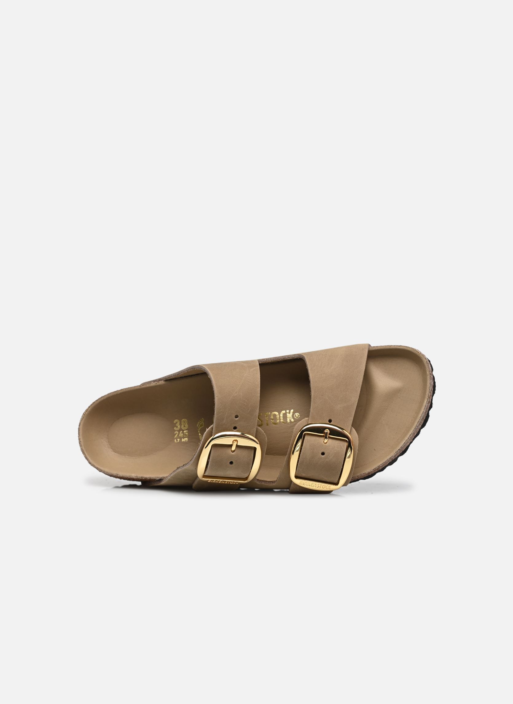 Mules et sabots Arizona Big Buckle Oiled Leather - Narro femme marron Birkenstock Mules et sabots Arizona Big Buckle Oiled Leather - Narro femme marron TABACCO BROWN