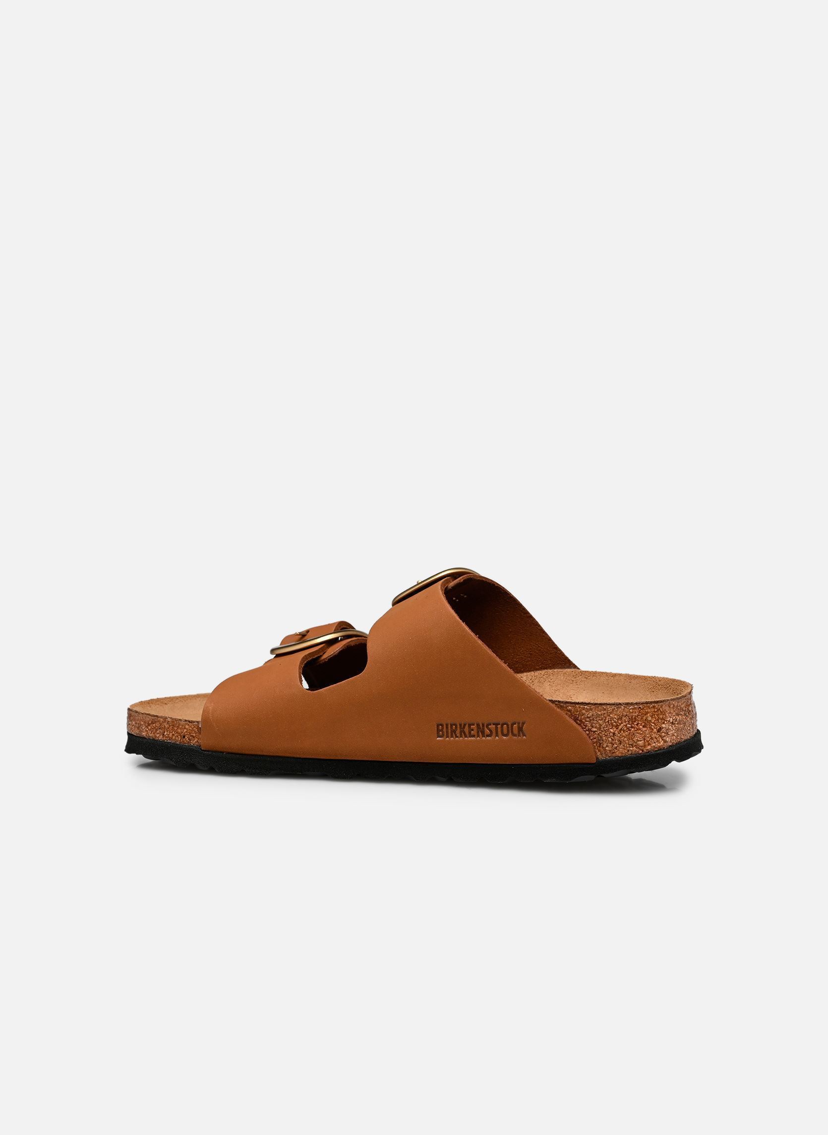 Muilen en klompen Arizona Big Buckle Nubuck - Narrow dames bruin Birkenstock Muilen en klompen Arizona Big Buckle Nubuck - Narrow dames bruin MINK