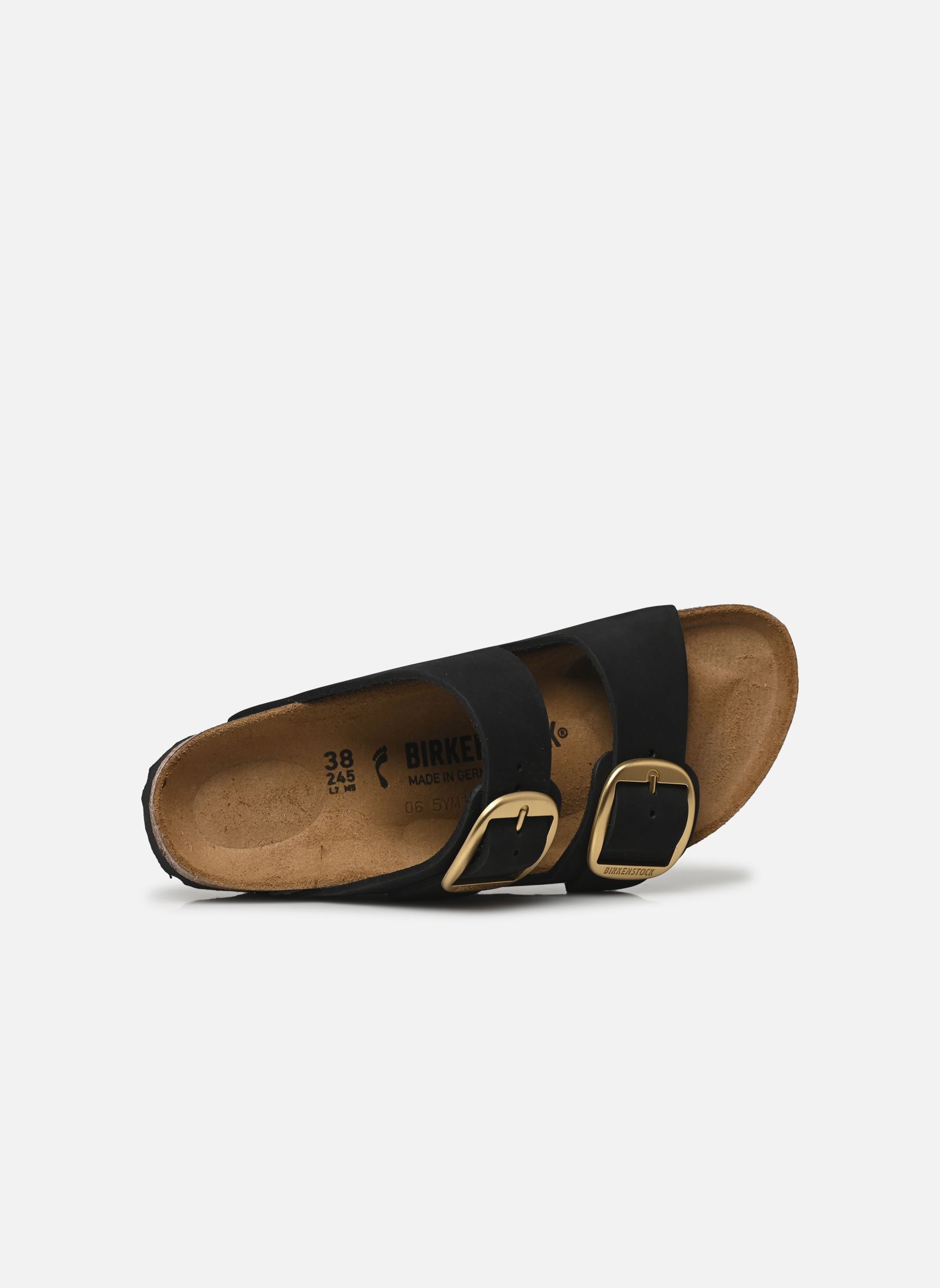 Ciabattine e Sabots Arizona Big Buckle Nubuck - Narrow donna nero Birkenstock Ciabattine e Sabots Arizona Big Buckle Nubuck - Narrow donna nero BLACK