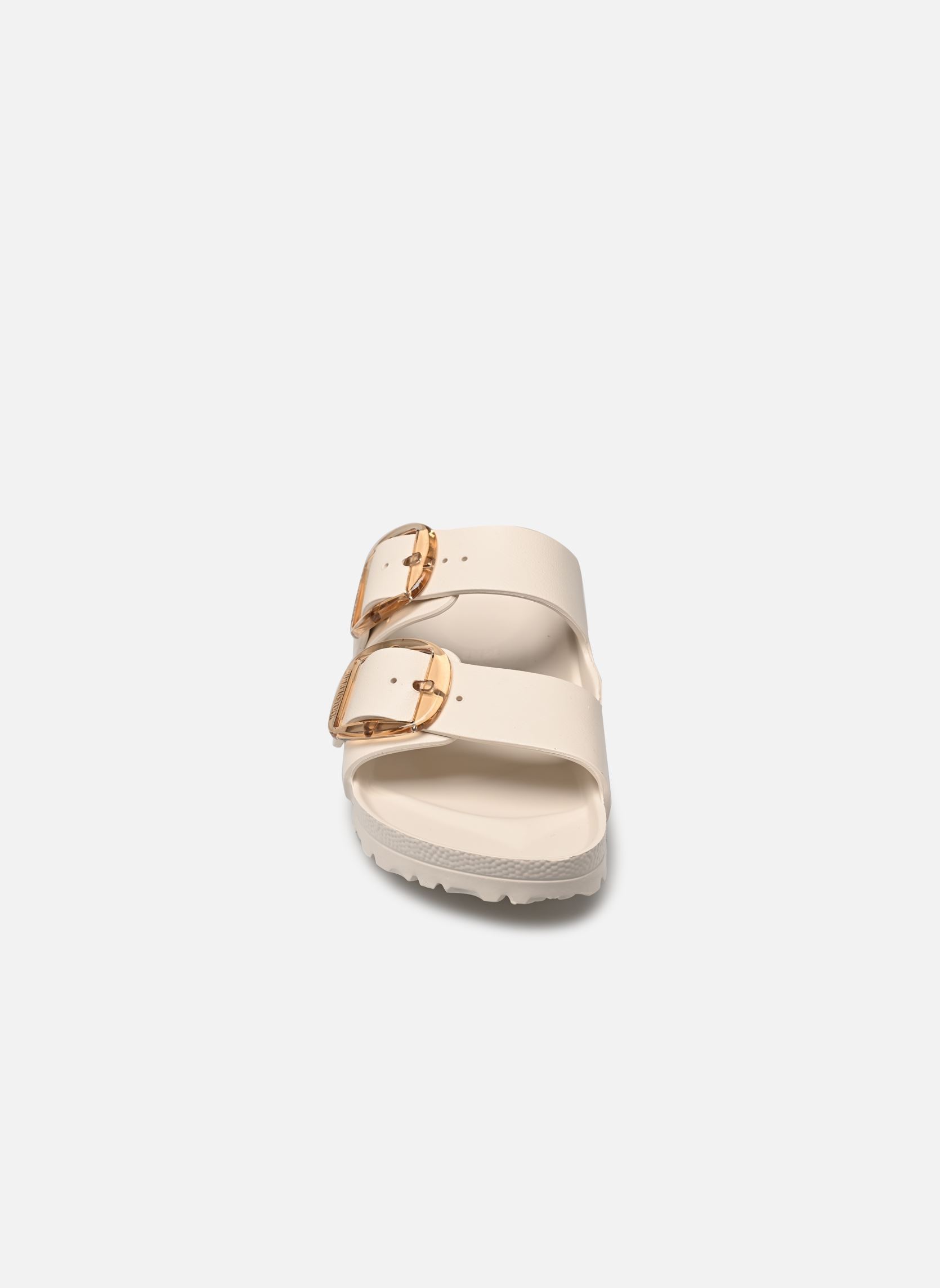 Muilen en klompen Arizona Big Buckle Eva - Narrow dames wit Birkenstock Muilen en klompen Arizona Big Buckle Eva - Narrow dames wit EGGSHELL