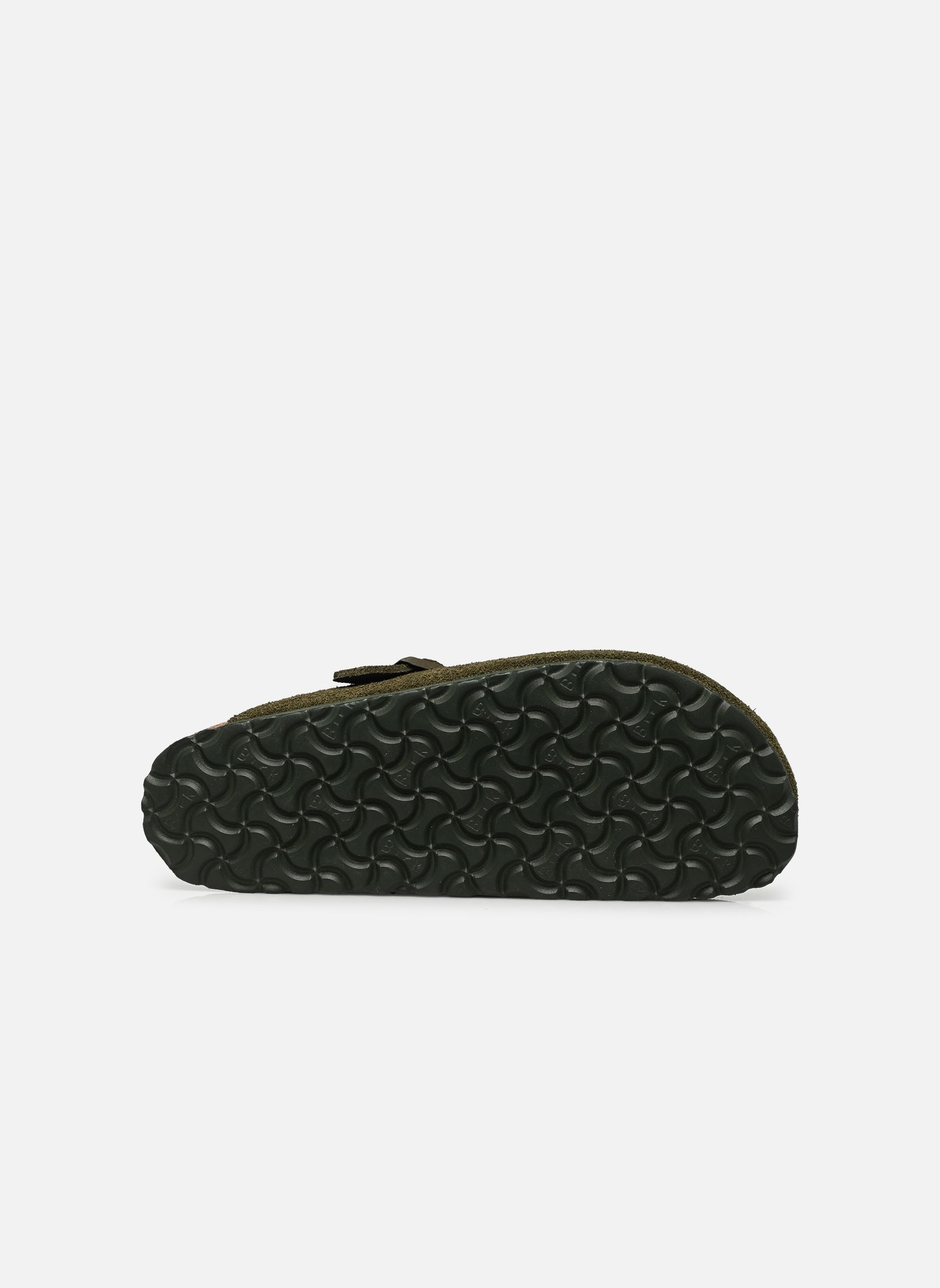 Mules Boston Suede - Narrow femme vert Birkenstock Mules Boston Suede - Narrow femme vert THYME