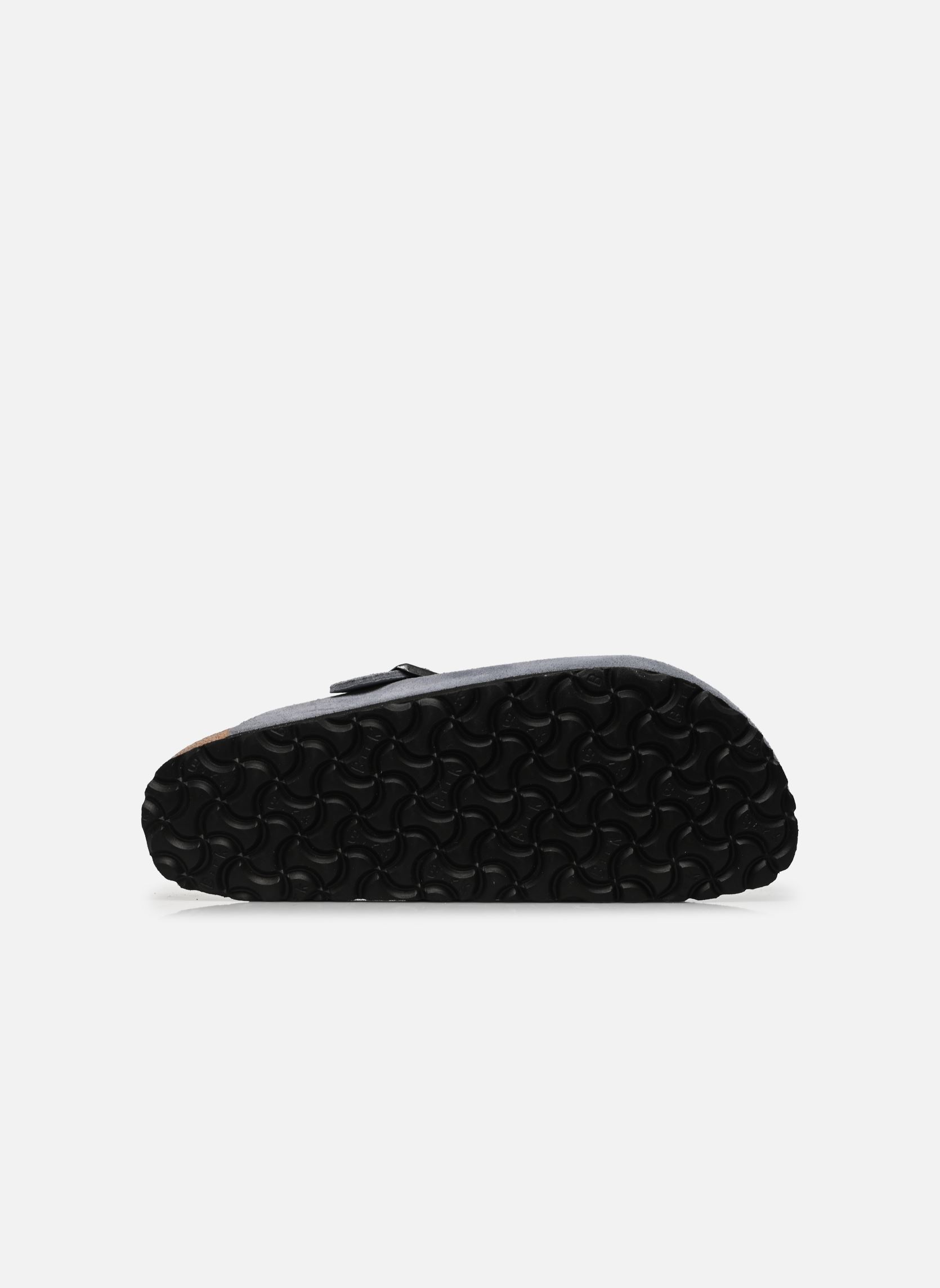 Mules Boston Suede - Narrow femme gris Birkenstock Mules Boston Suede - Narrow femme gris STONE BLUE