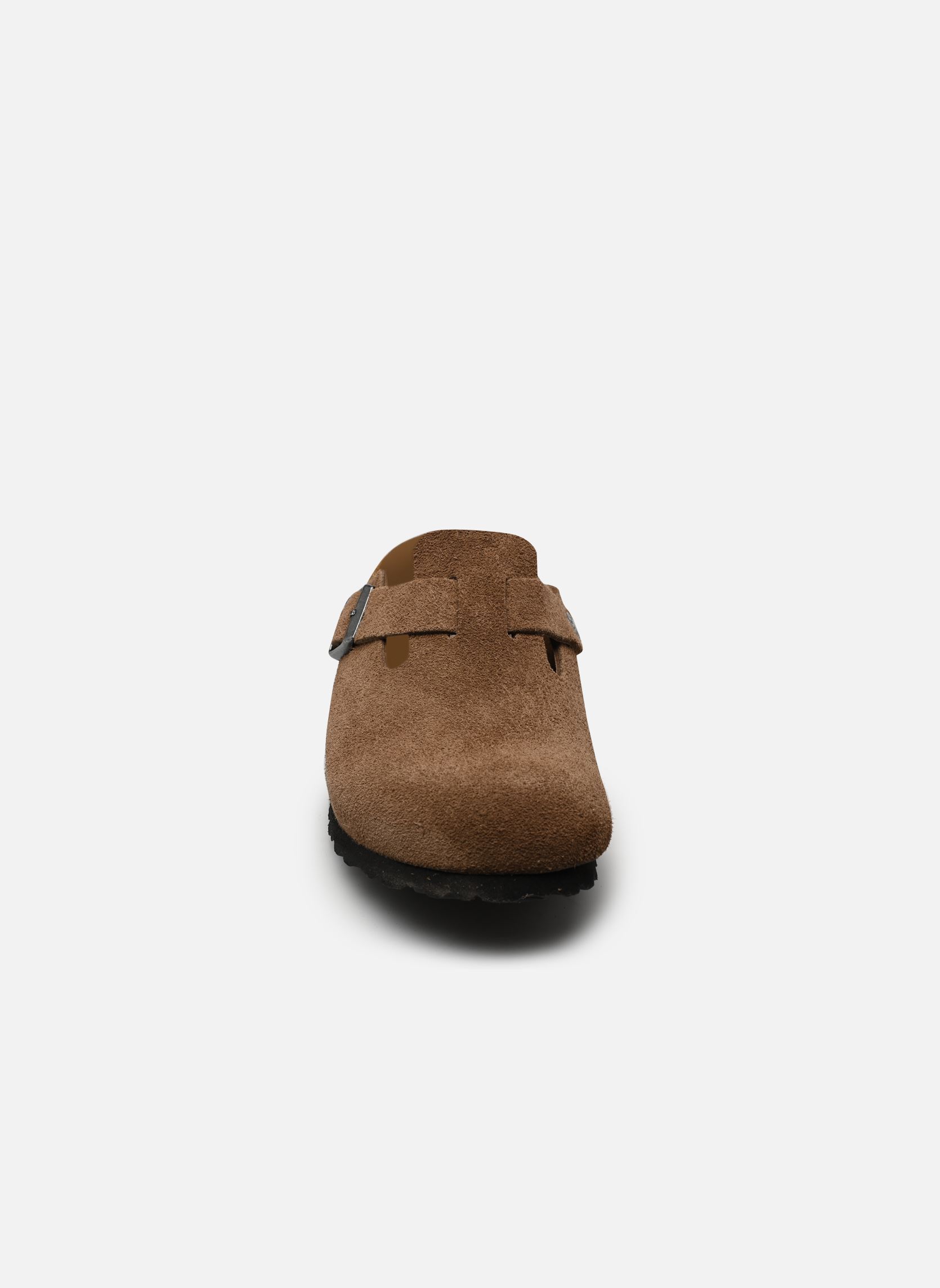 Mules Boston Suede - Narrow femme marron Birkenstock Mules Boston Suede - Narrow femme marron DARK TEA