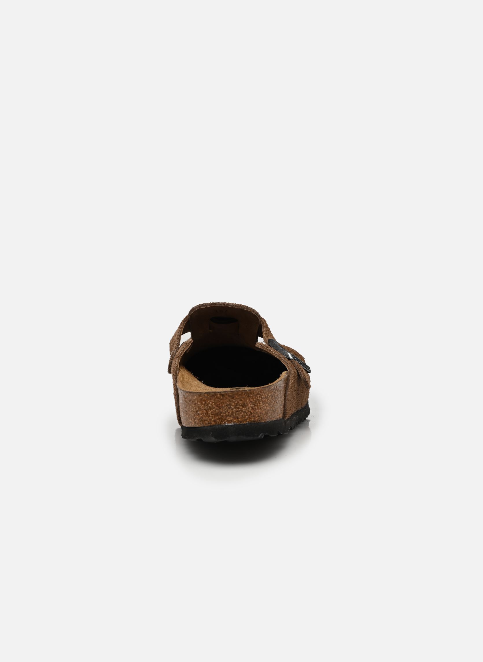 Mules Boston Suede - Narrow femme marron Birkenstock Mules Boston Suede - Narrow femme marron DARK TEA