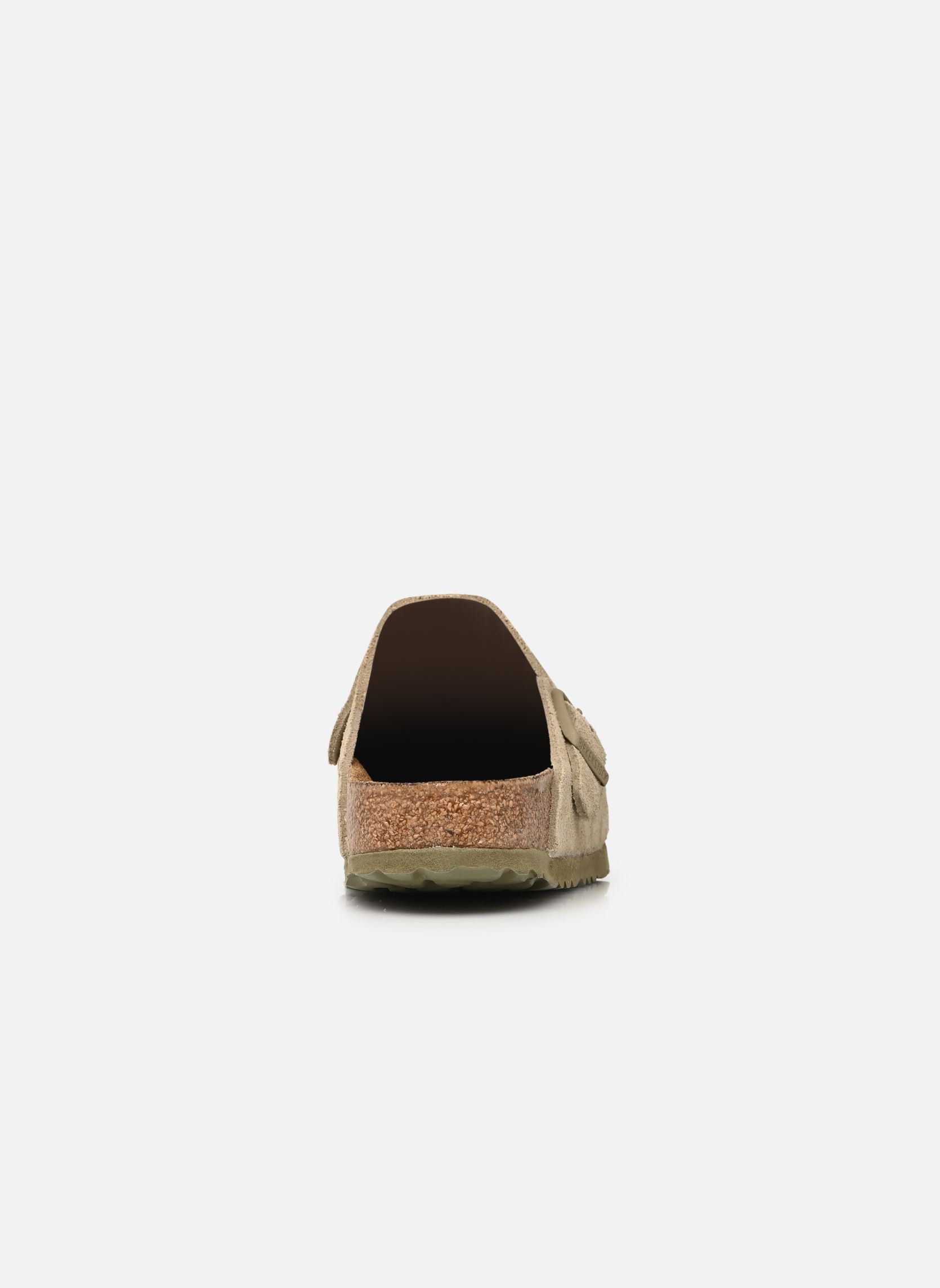 Mules et sabots Boston Suede - Narrow femme vert Birkenstock Mules et sabots Boston Suede - Narrow femme vert FADED KHAKI