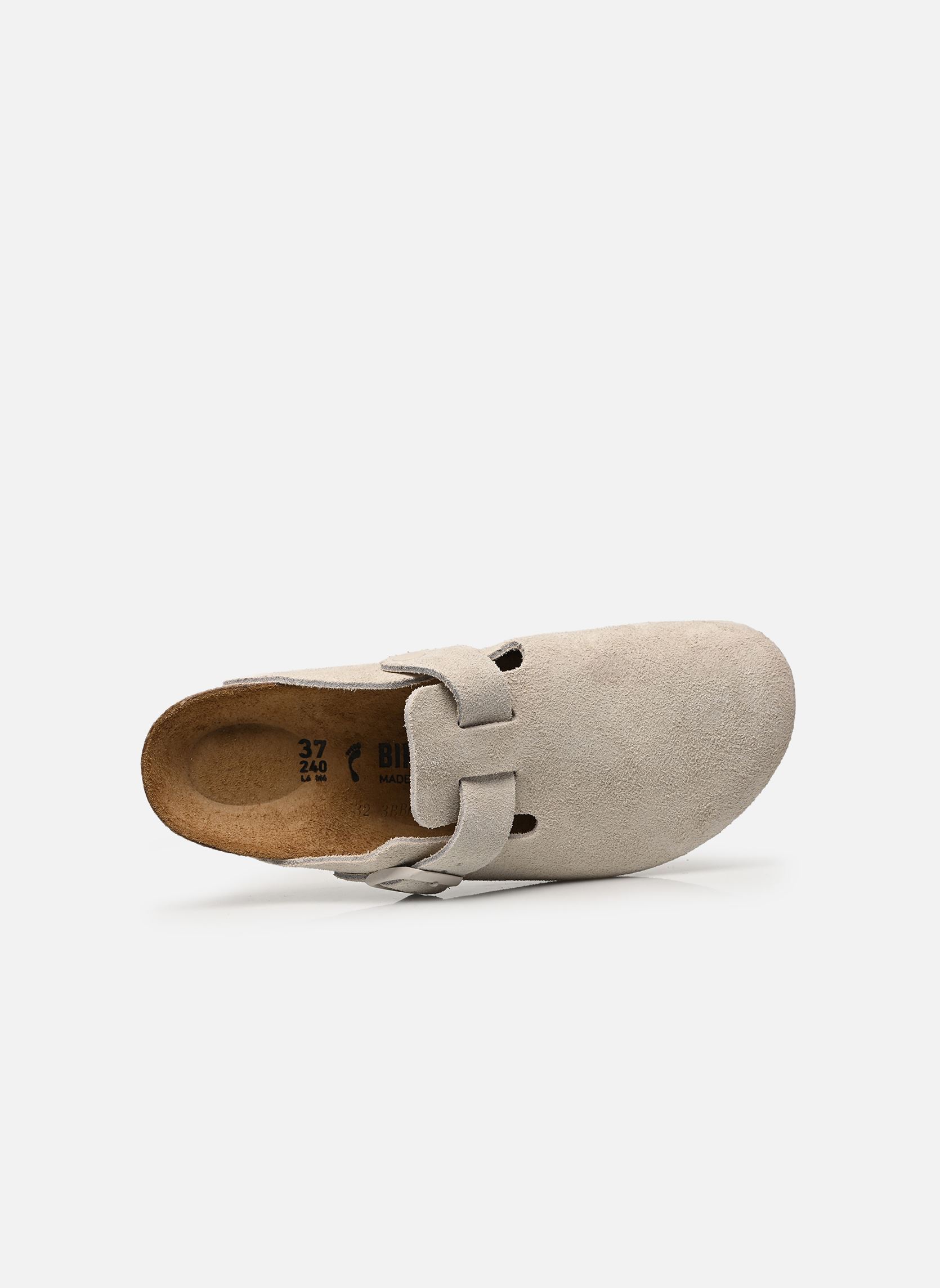 Pantoletten und Clogs Boston Suede - Narrow damen weiß Birkenstock Pantoletten und Clogs Boston Suede - Narrow damen weiß ANTIQUE WHITE