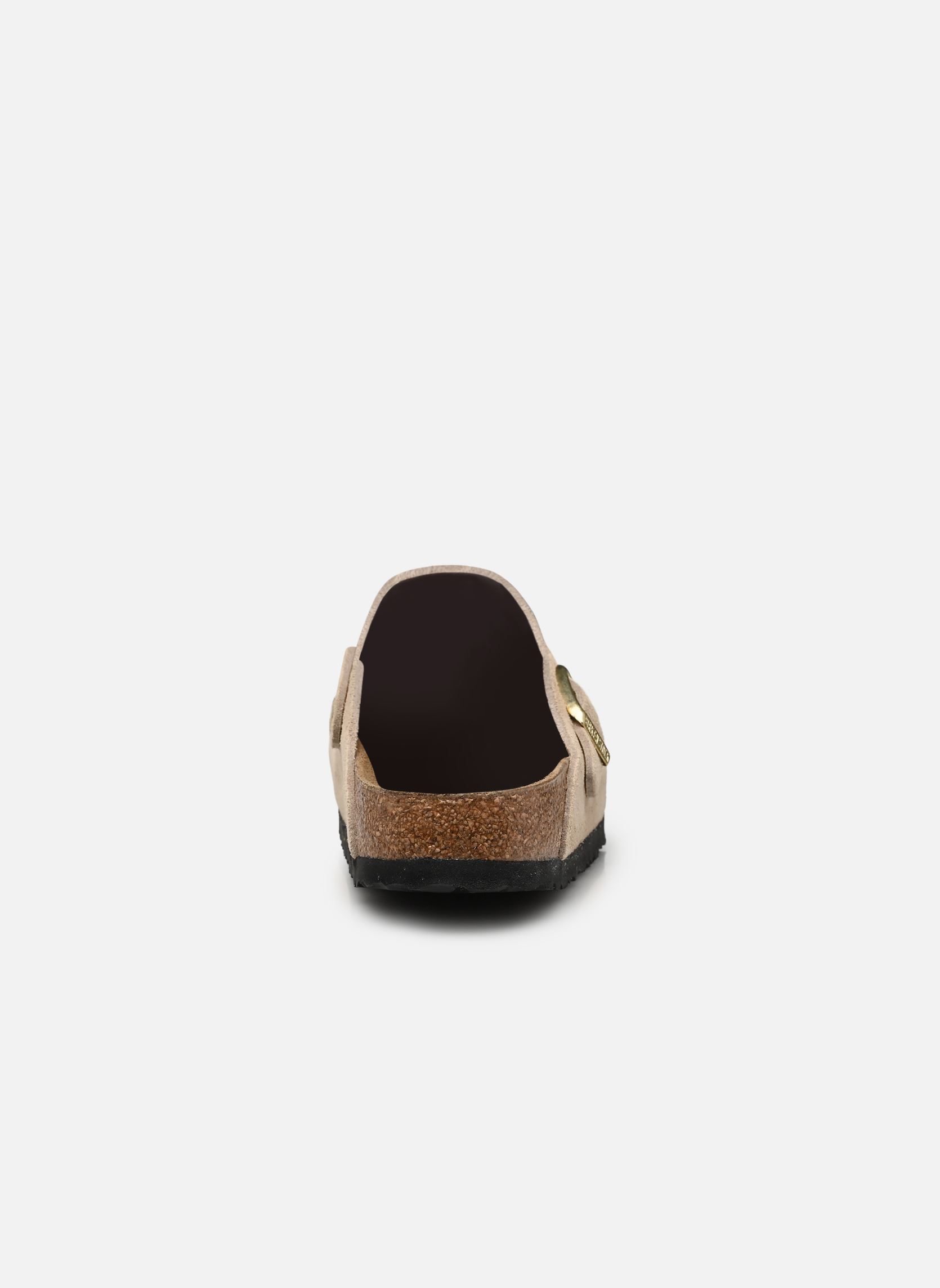 Muilen en klompen Boston Suede - Narrow dames beige Birkenstock Muilen en klompen Boston Suede - Narrow dames beige SANDCASTLE