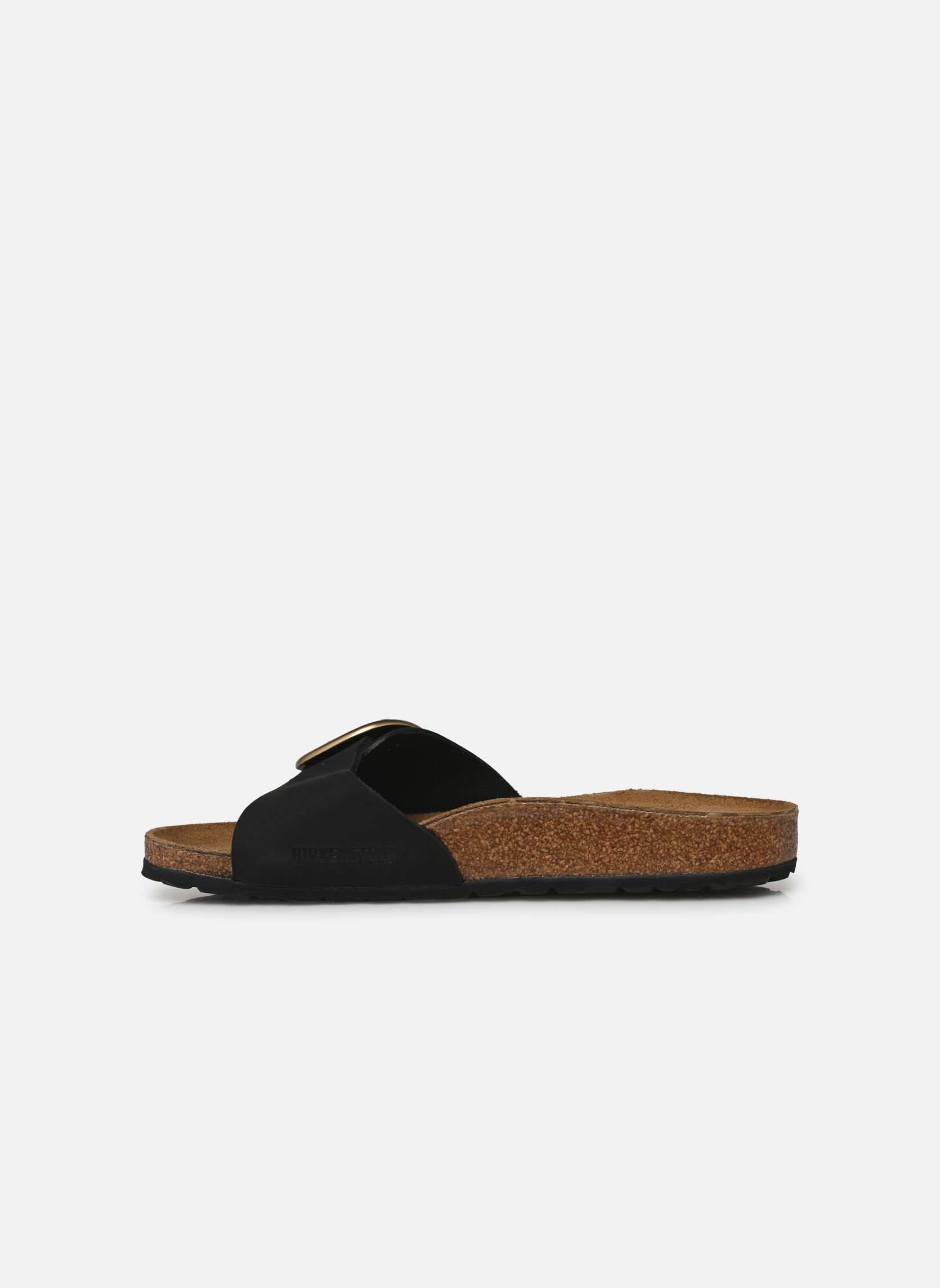 Mules et sabots Madrid Big Buckle Nubuck - Narrow femme noir Birkenstock Mules et sabots Madrid Big Buckle Nubuck - Narrow femme noir BLACK