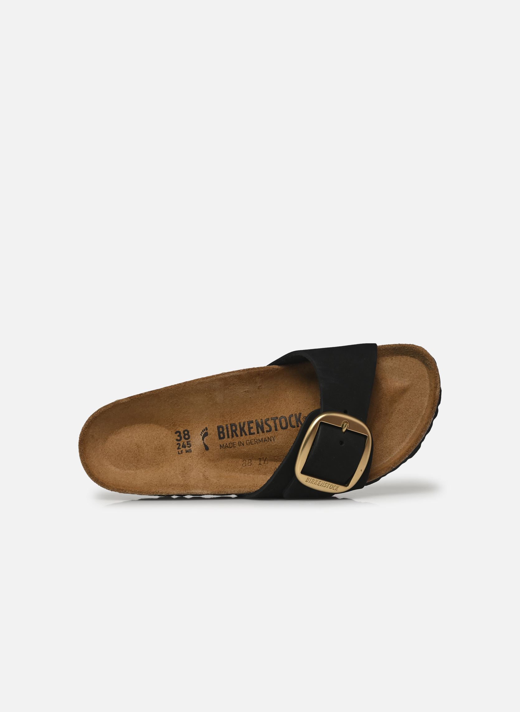 Mules et sabots Madrid Big Buckle Nubuck - Narrow femme noir Birkenstock Mules et sabots Madrid Big Buckle Nubuck - Narrow femme noir BLACK