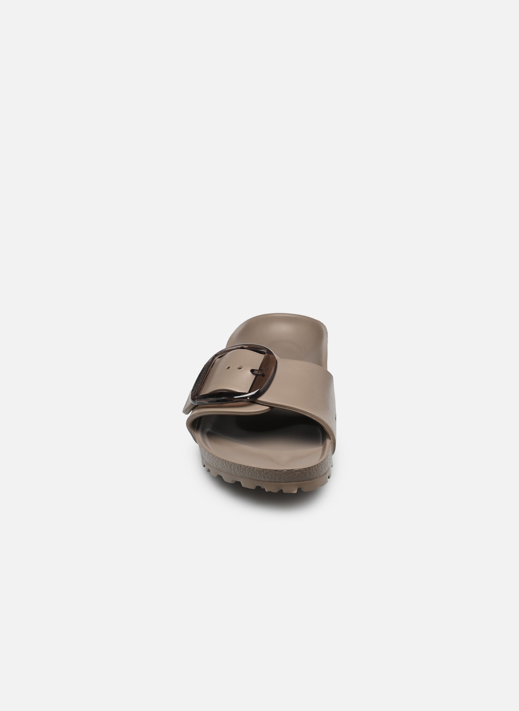 Muilen en klompen Madrid Big Buckle Eva - Narrow dames grijs Birkenstock Muilen en klompen Madrid Big Buckle Eva - Narrow dames grijs Gray Taupe