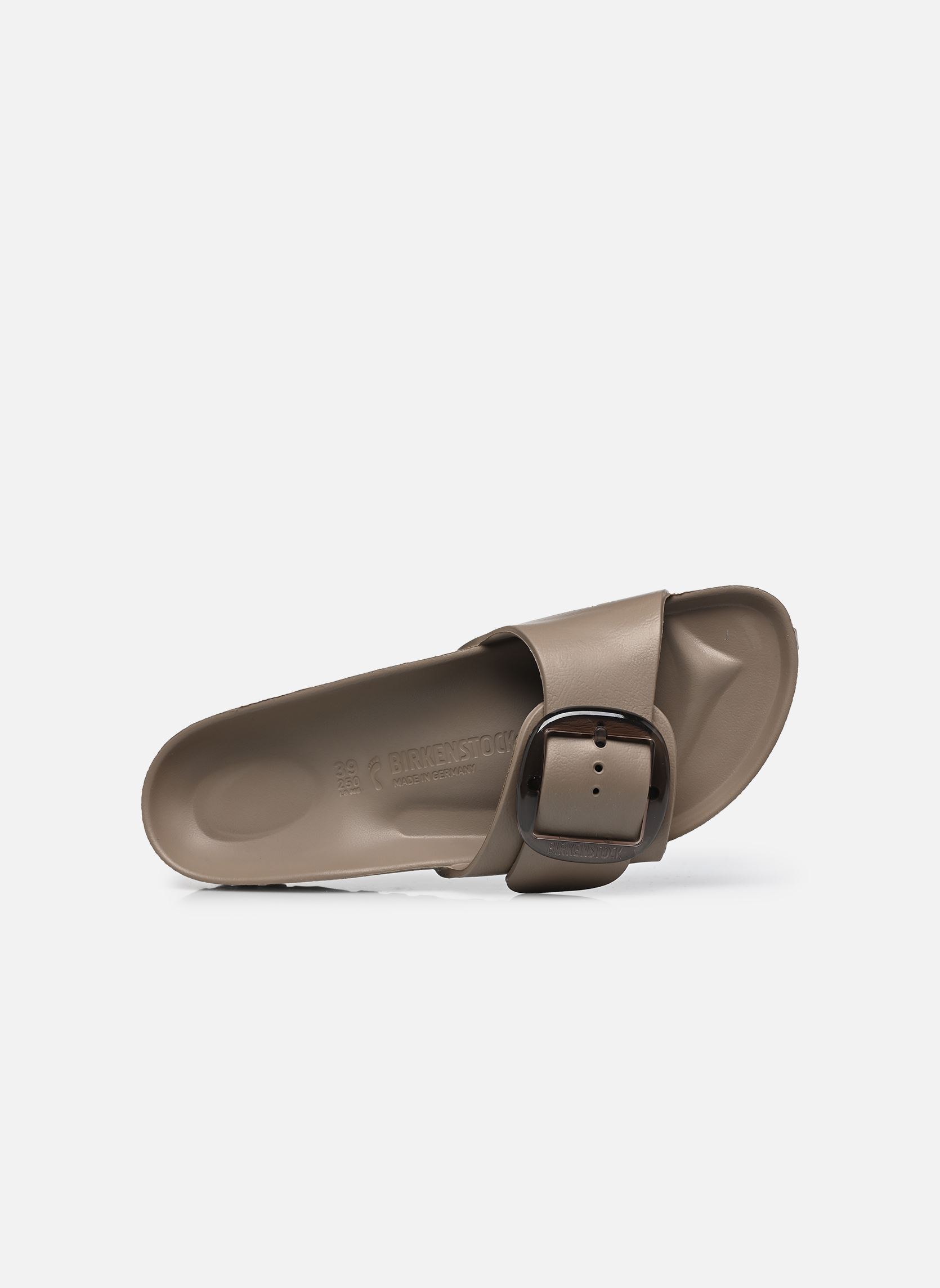 Muilen en klompen Madrid Big Buckle Eva - Narrow dames grijs Birkenstock Muilen en klompen Madrid Big Buckle Eva - Narrow dames grijs Gray Taupe