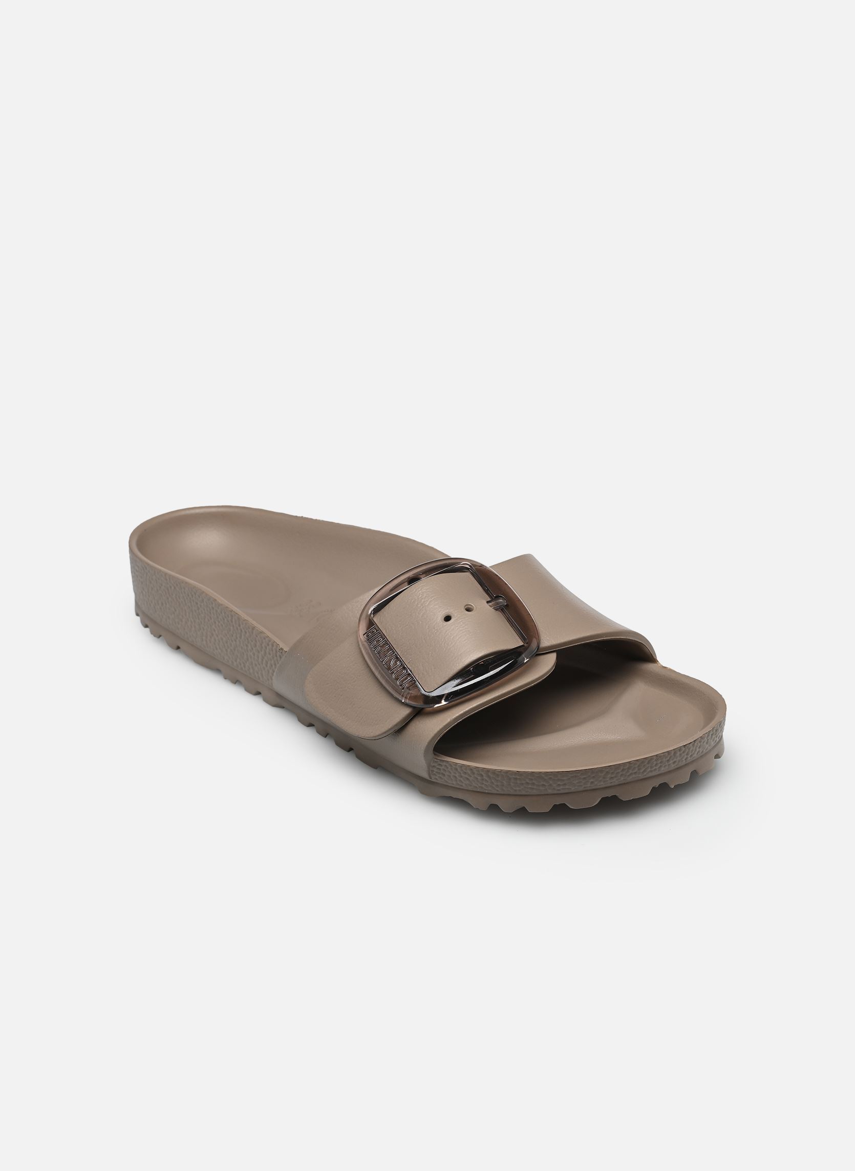 Muilen en klompen Madrid Big Buckle Eva - Narrow dames grijs Birkenstock Muilen en klompen Madrid Big Buckle Eva - Narrow dames grijs Gray Taupe