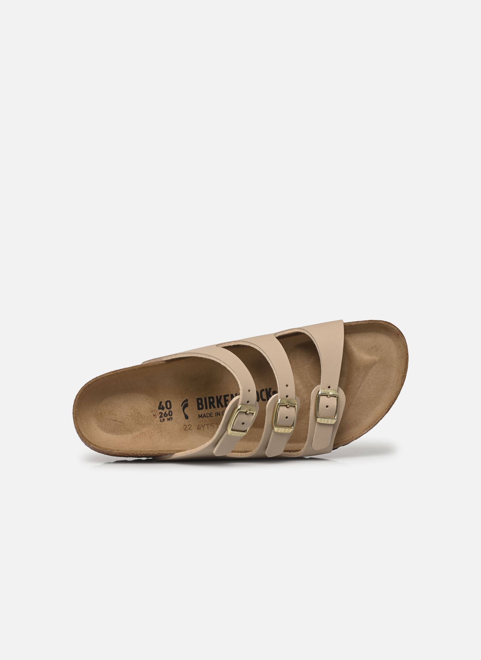 Zuecos y mules Florida Birko Flor - Narrow mujer beige Birkenstock Zuecos y mules Florida Birko Flor - Narrow mujer beige SAND CASTLE