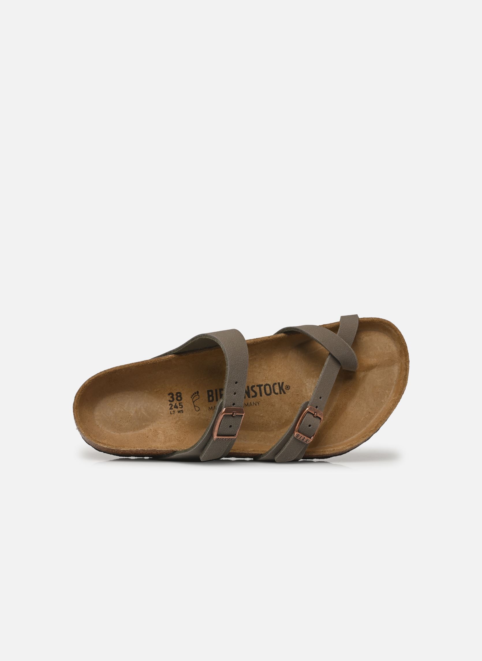 Mules et sabots Mayari Birko Flor - Regular femme marron Birkenstock Mules et sabots Mayari Birko Flor - Regular femme marron STONE