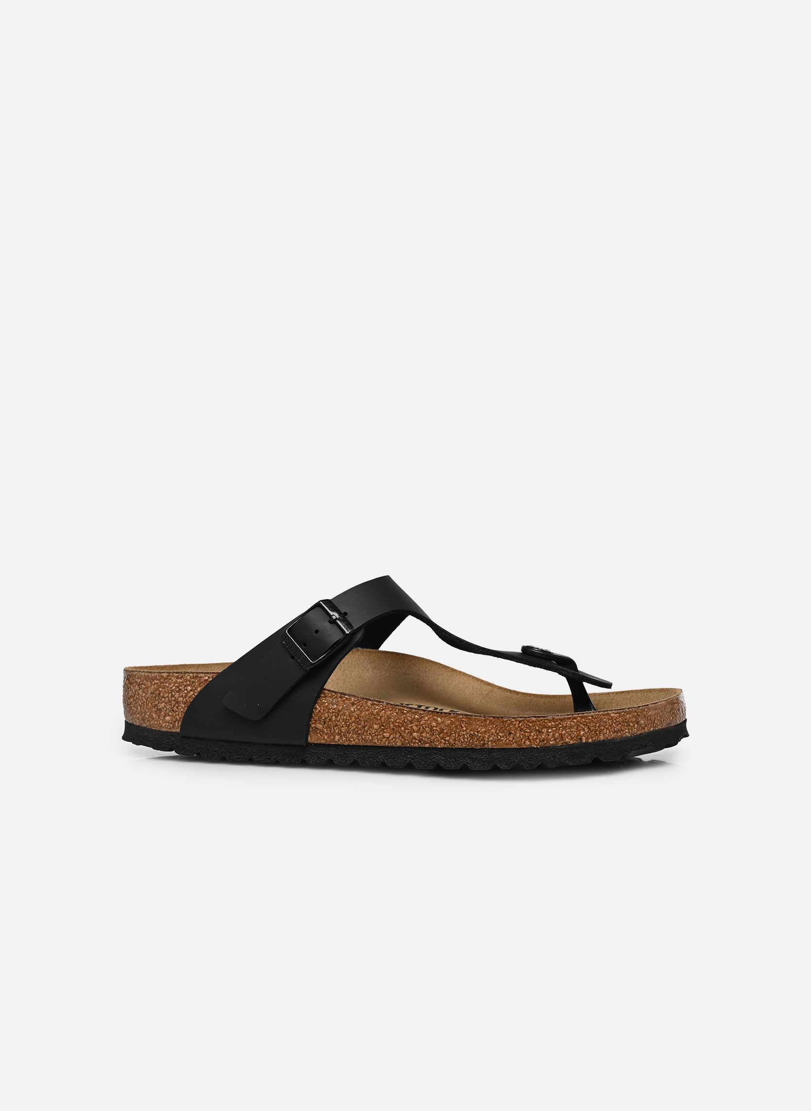 Muilen en klompen Gizeh Birko Flor - Regular dames zwart Birkenstock Muilen en klompen Gizeh Birko Flor - Regular dames zwart Black