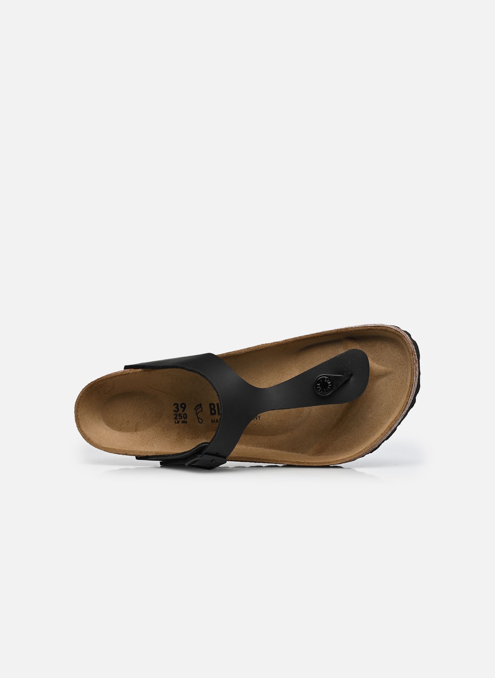 Muilen en klompen Gizeh Birko Flor - Regular dames zwart Birkenstock Muilen en klompen Gizeh Birko Flor - Regular dames zwart Black