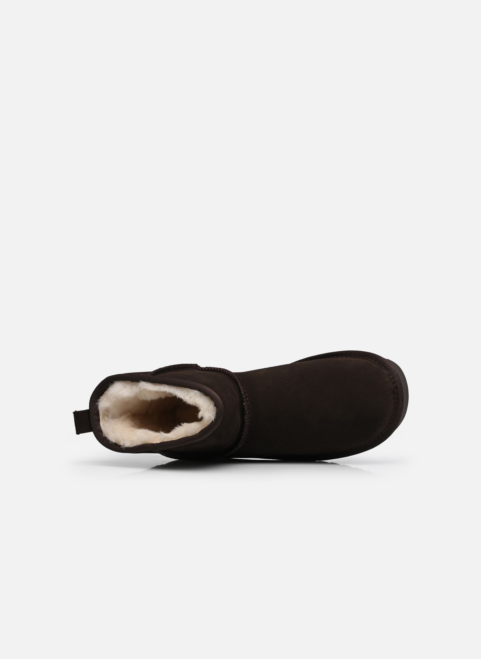 Bottines fourrées Sheepskin boot in suede femme marron Colors of California Bottines fourrées Sheepskin boot in suede femme marron CHOCOLAT