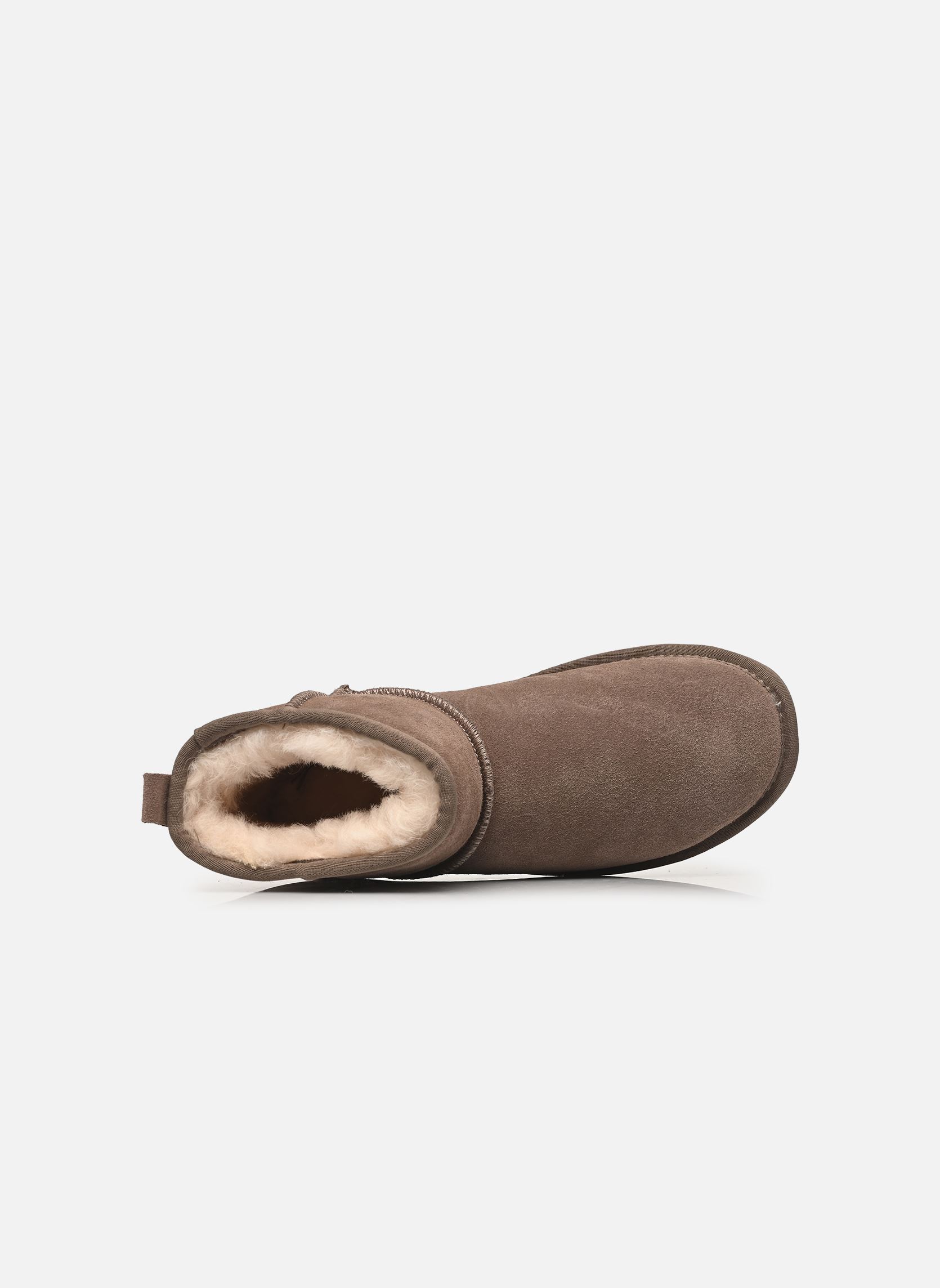 Bottines fourrées Sheepskin boot in suede femme beige Colors of California Bottines fourrées Sheepskin boot in suede femme beige TAUPE