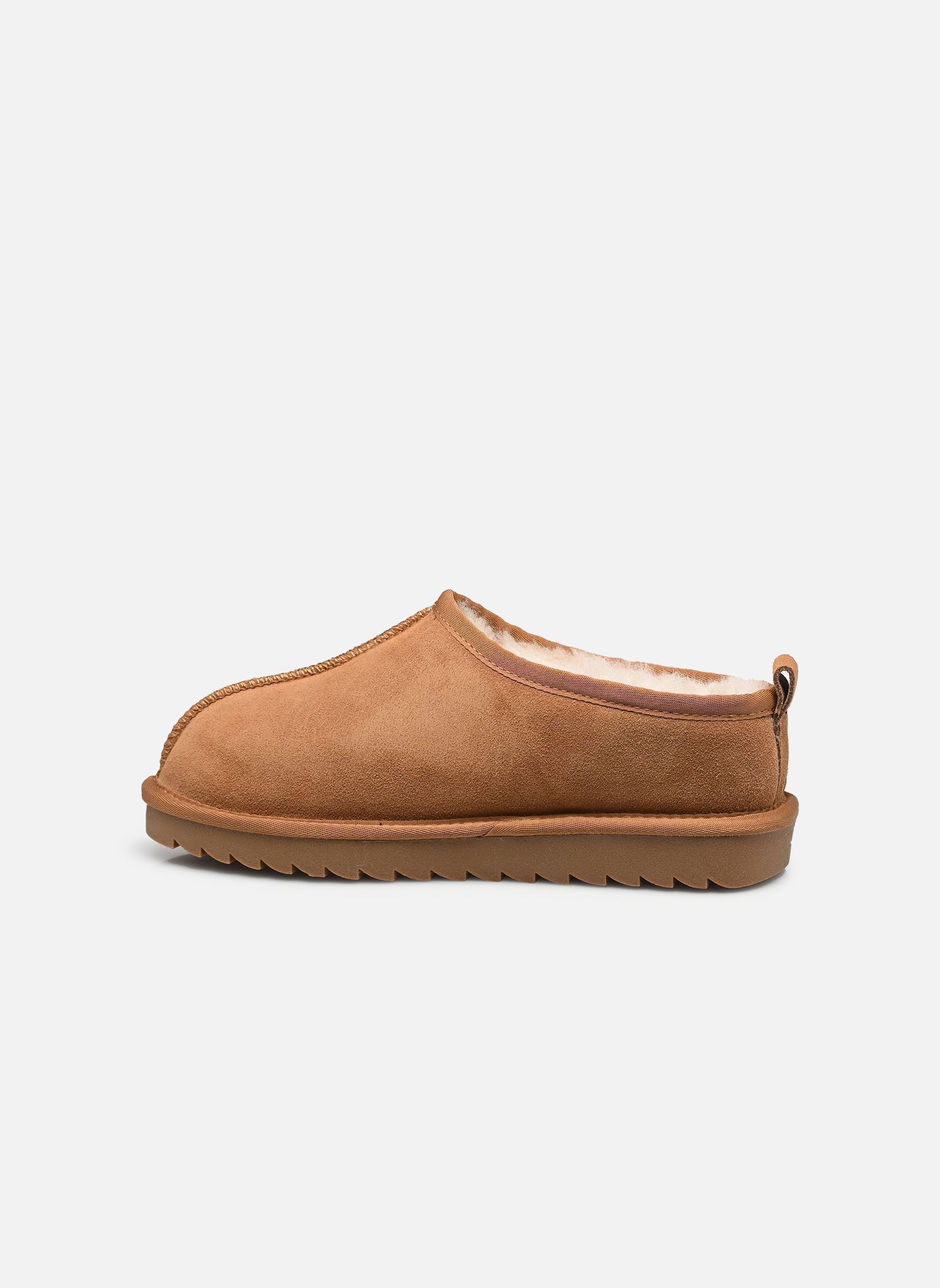 Mules et sabots Mini sheepskin boot femme marron Colors of California Mules et sabots Mini sheepskin boot femme marron TAN