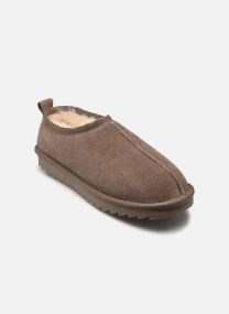 Mules et sabots Mini sheepskin boot femme beige