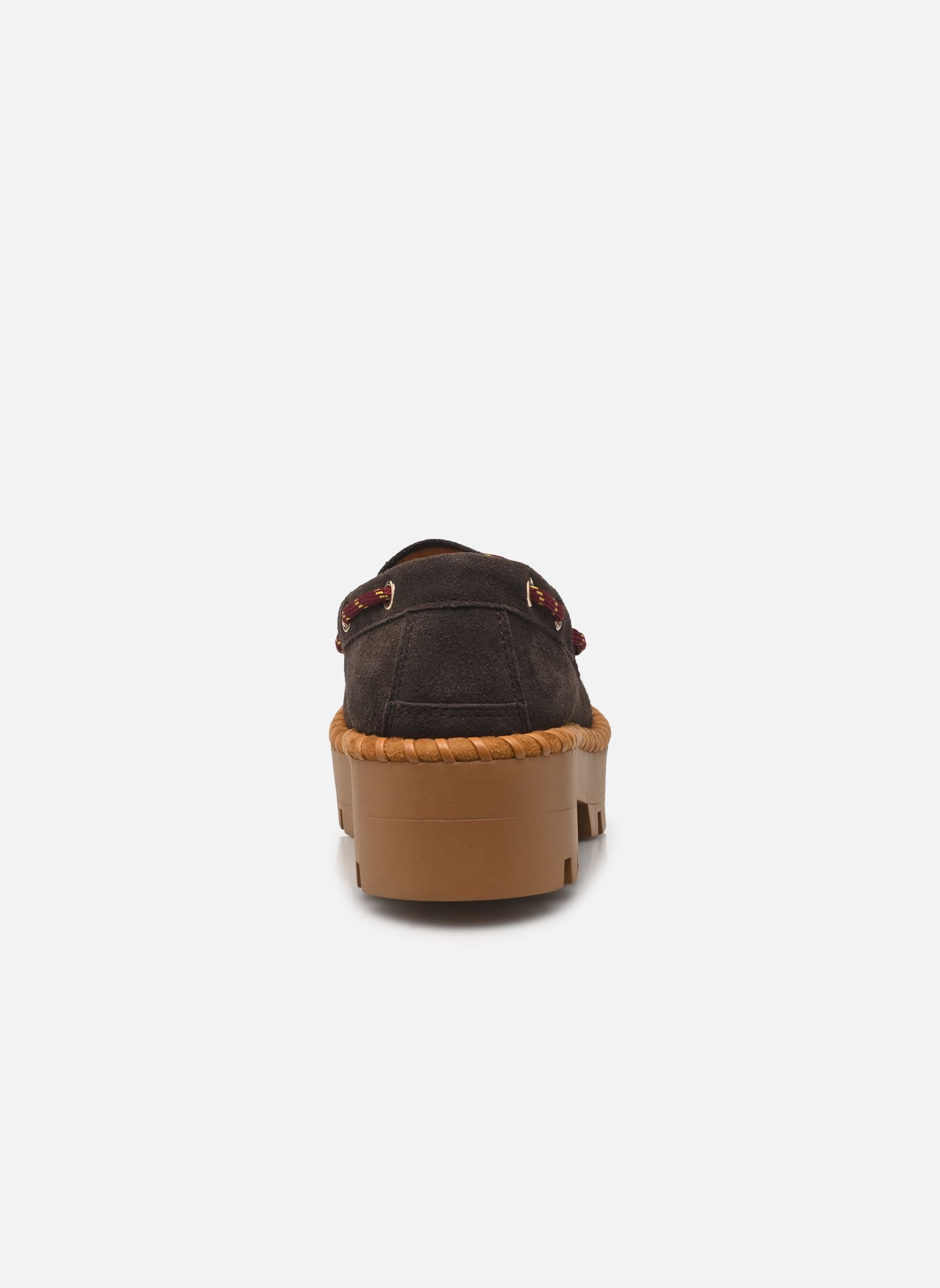 Chaussures bateaux Boat suede shoe femme marron Colors of California Chaussures bateaux Boat suede shoe femme marron BROWN