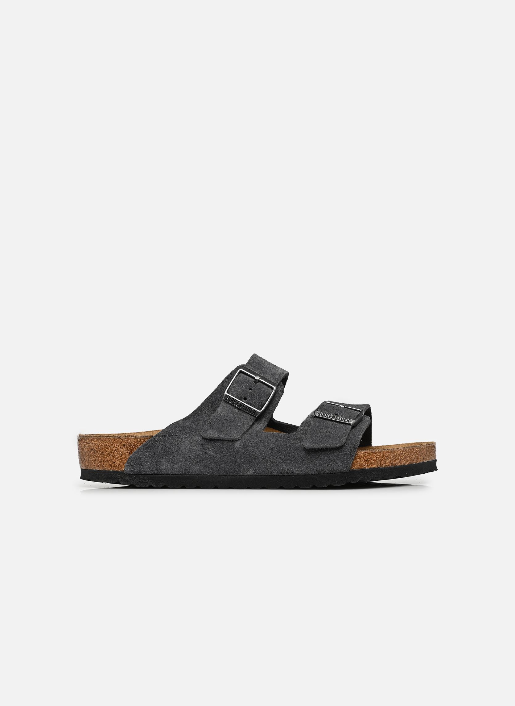 Mules Arizona Suede - Regular homme gris Birkenstock Mules Arizona Suede - Regular homme gris CHARCOAL