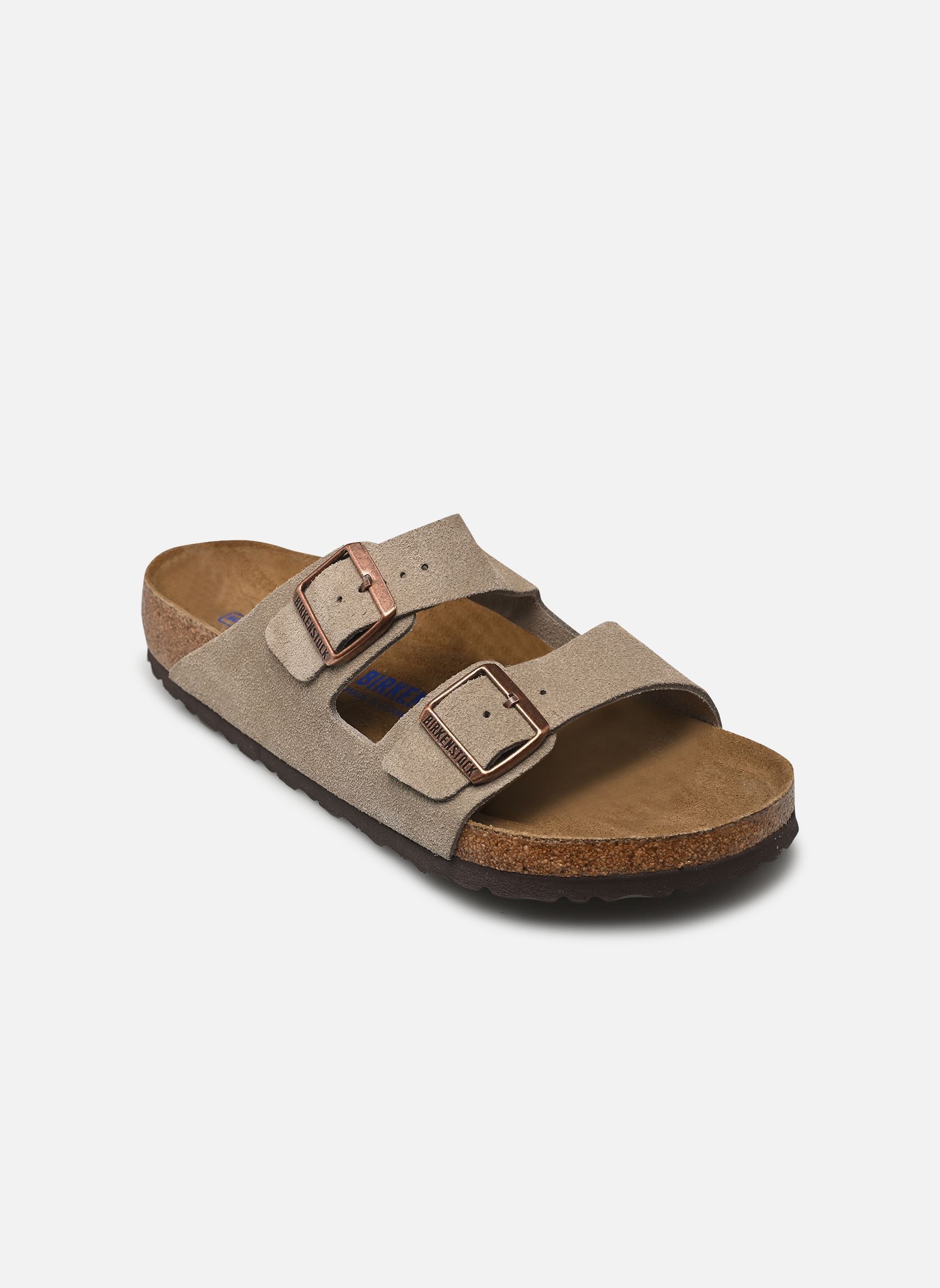 Mules Arizona Suede - Regular homme marron Birkenstock Mules Arizona Suede - Regular homme marron TAUPE