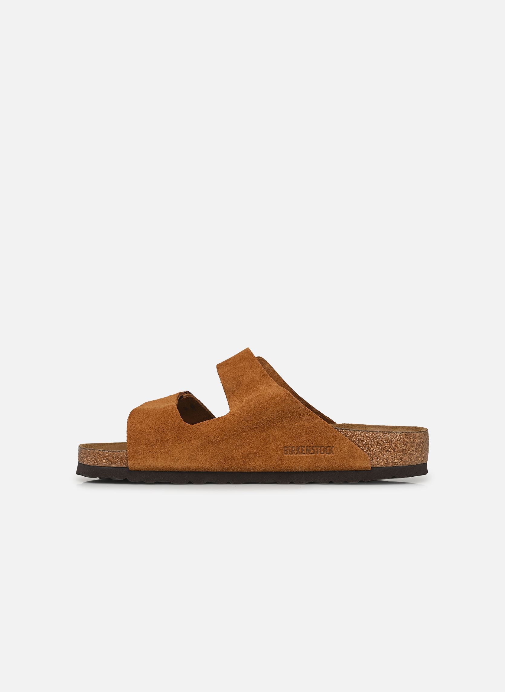 Mules Arizona Suede - Regular homme marron Birkenstock Mules Arizona Suede - Regular homme marron MINK