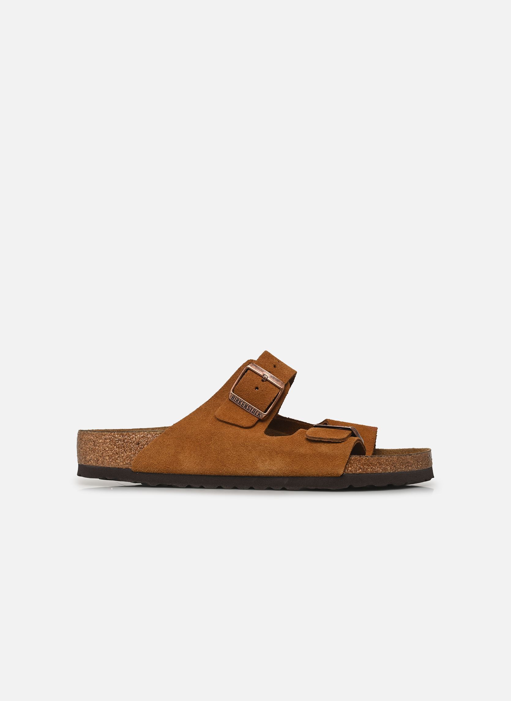 Mules Arizona Suede - Regular homme marron Birkenstock Mules Arizona Suede - Regular homme marron MINK