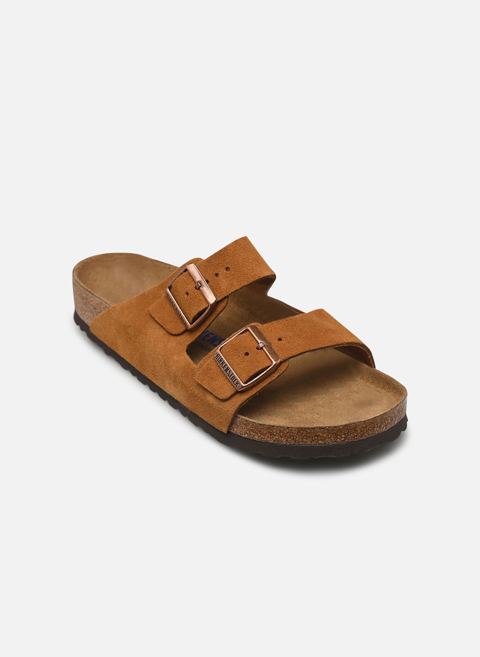 Mules Arizona Suede - Regular homme marron Birkenstock Mules Arizona Suede - Regular homme marron MINK