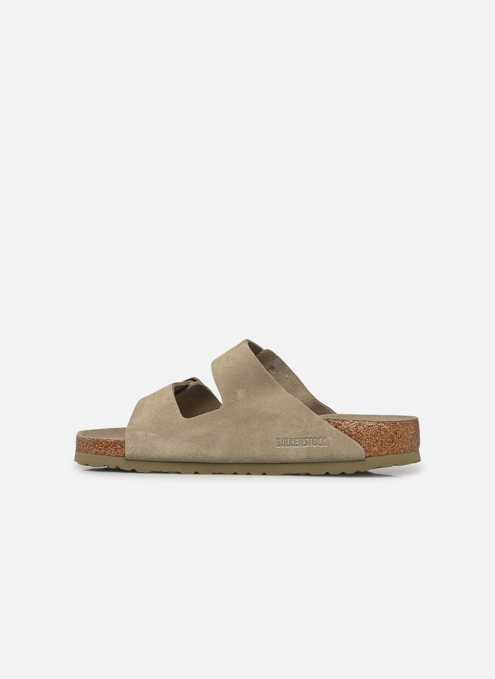 Mules Arizona Suede - Regular homme vert Birkenstock Mules Arizona Suede - Regular homme vert FADED KAKI