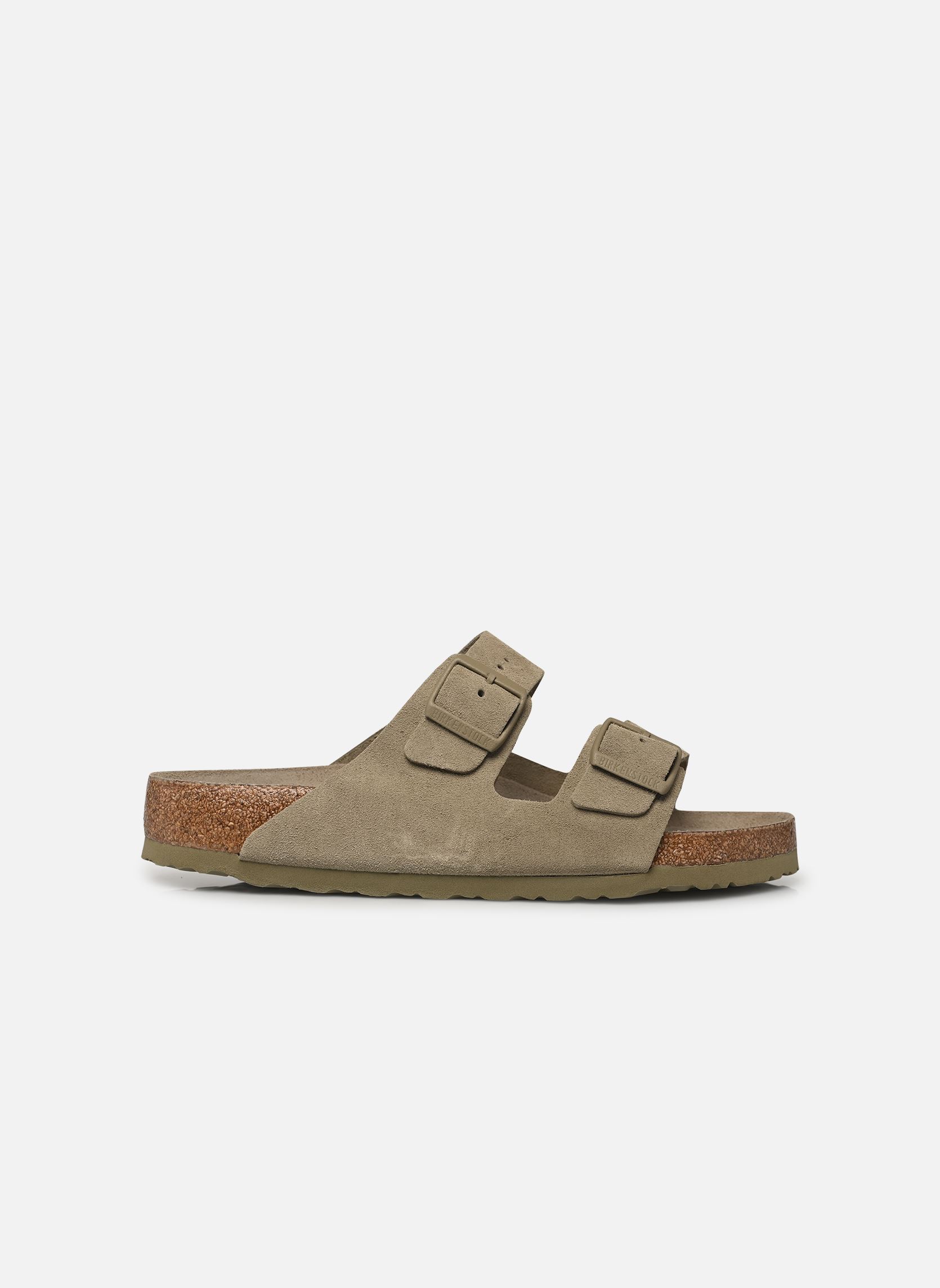 Mules Arizona Suede - Regular homme vert Birkenstock Mules Arizona Suede - Regular homme vert FADED KAKI