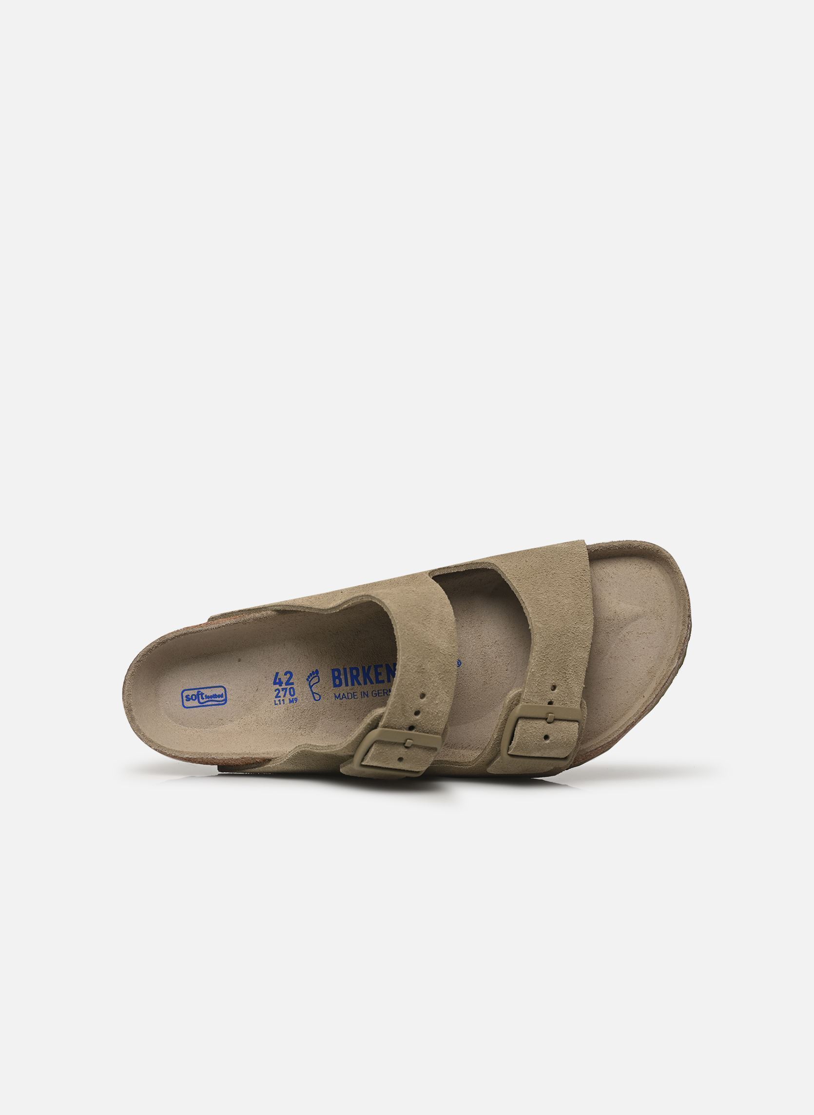 Mules Arizona Suede - Regular homme vert Birkenstock Mules Arizona Suede - Regular homme vert FADED KAKI
