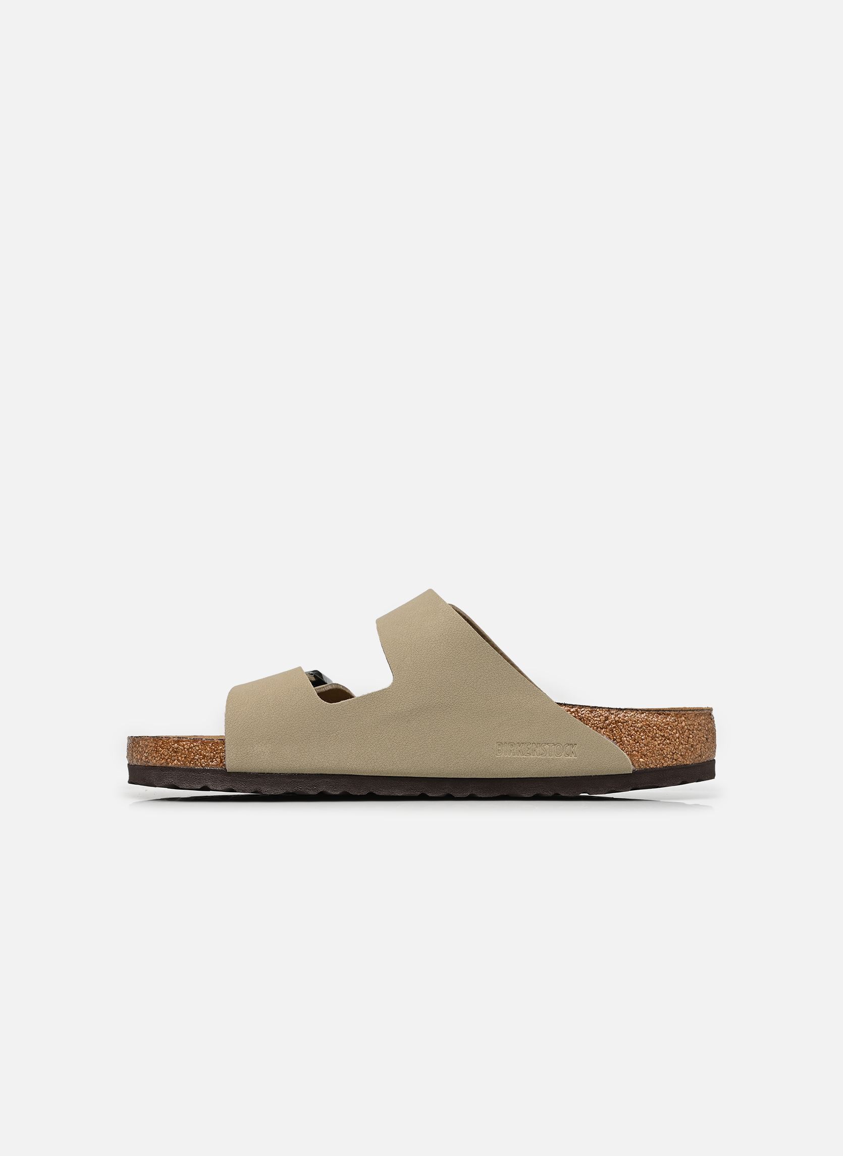 Mules Arizona Birko Flor - Regular homme vert Birkenstock Mules Arizona Birko Flor - Regular homme vert FADED KHAKI/DARK BROWN OS