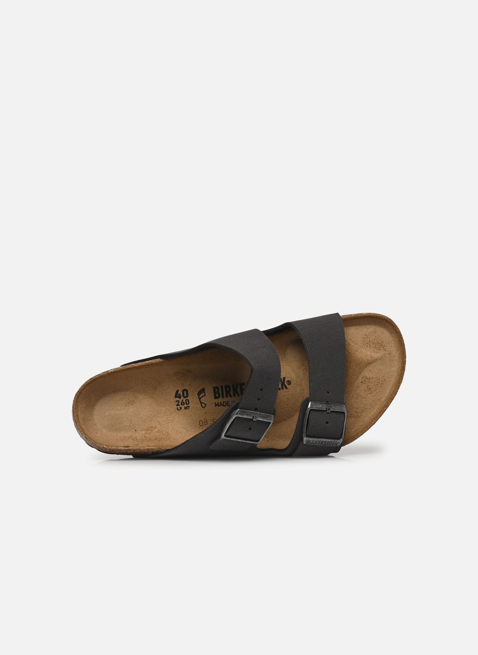 Mules Arizona Birko Flor - Regular homme gris Birkenstock Mules Arizona Birko Flor - Regular homme gris VELVET GREY