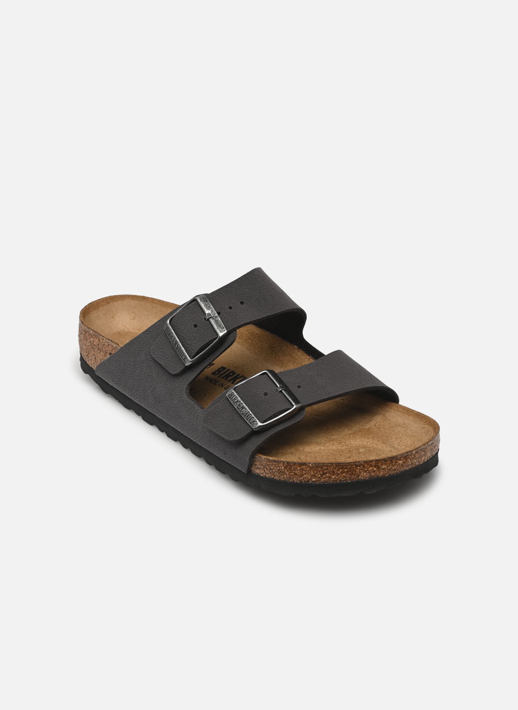 Mules Arizona Birko Flor - Regular homme gris Birkenstock Mules Arizona Birko Flor - Regular homme gris VELVET GREY