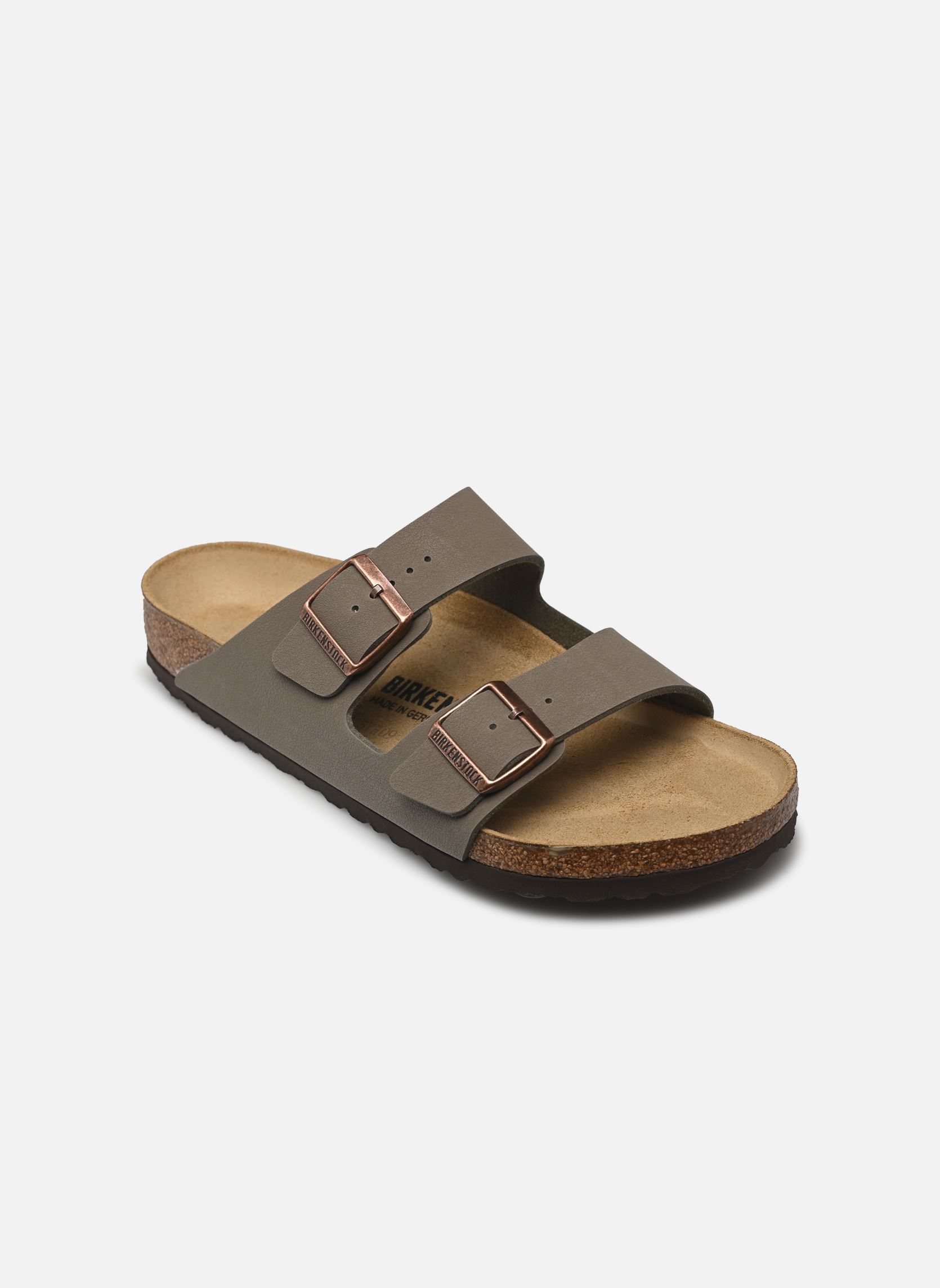 Mules Arizona Birko Flor - Regular homme marron Birkenstock Mules Arizona Birko Flor - Regular homme marron STONE