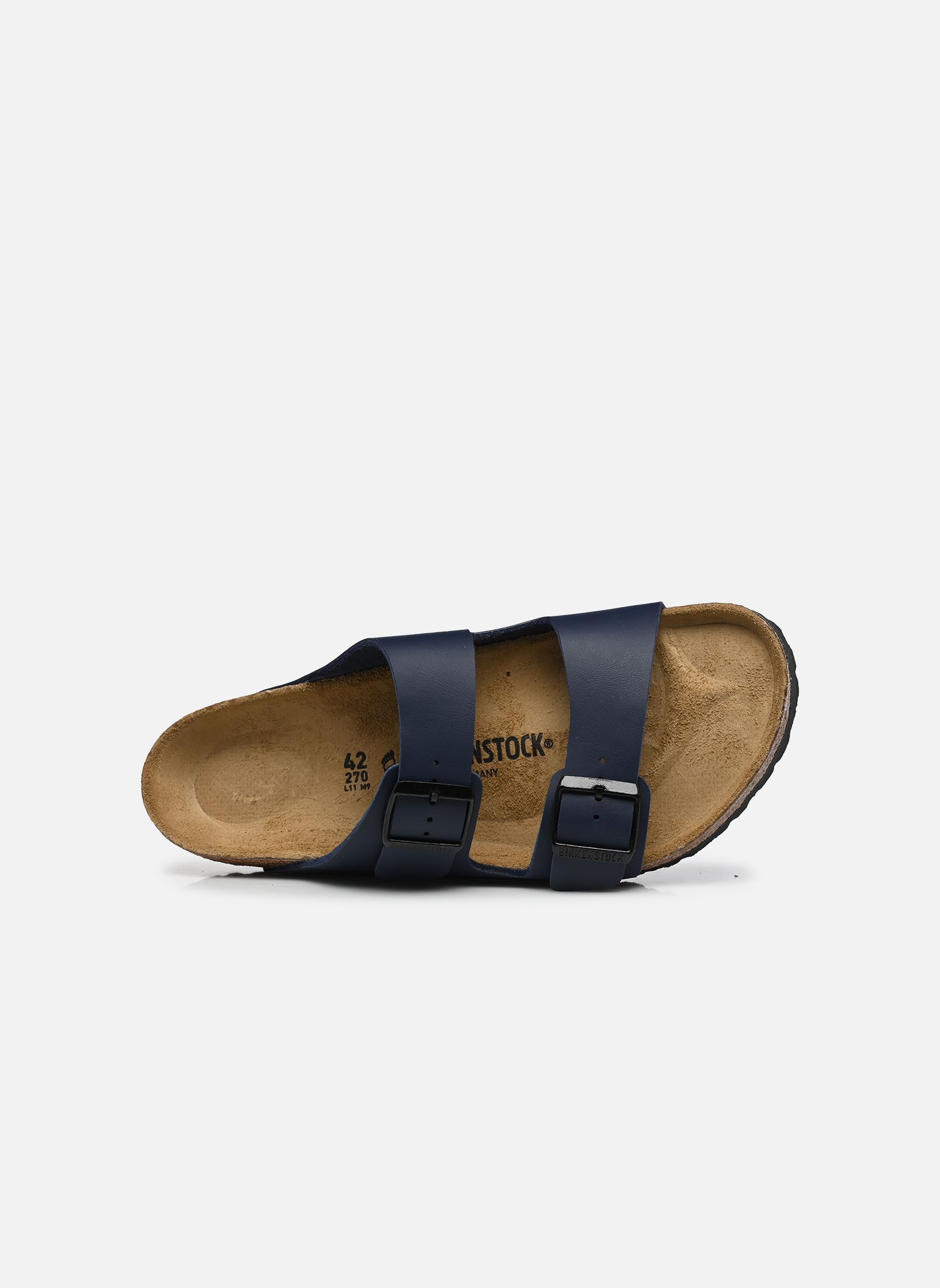 Muilen Arizona Birko Flor - Regular heren blauw Birkenstock Muilen Arizona Birko Flor - Regular heren blauw MARINE