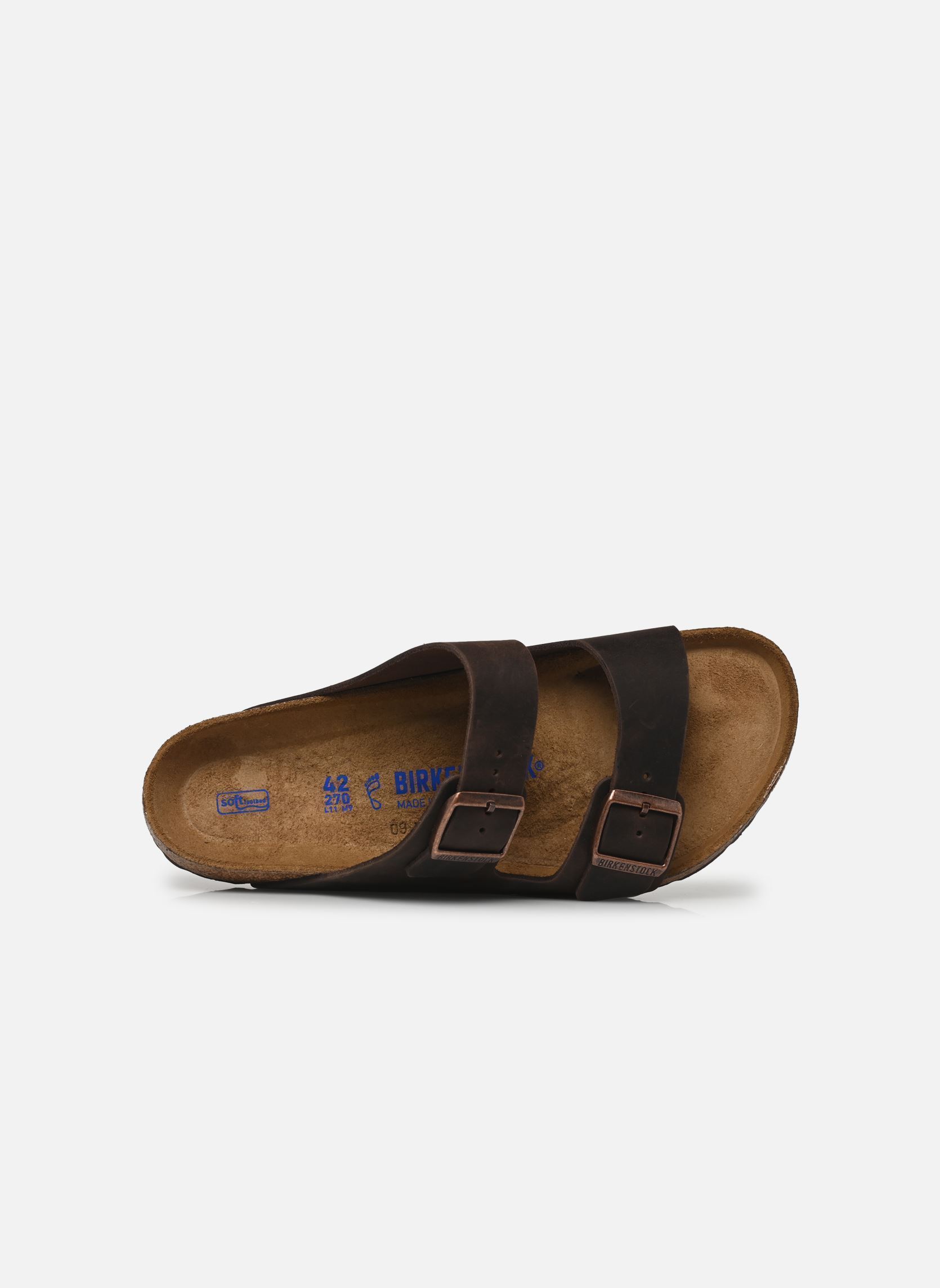Mules Arizona Leather Oiled - Regular homme marron Birkenstock Mules Arizona Leather Oiled - Regular homme marron HABANA