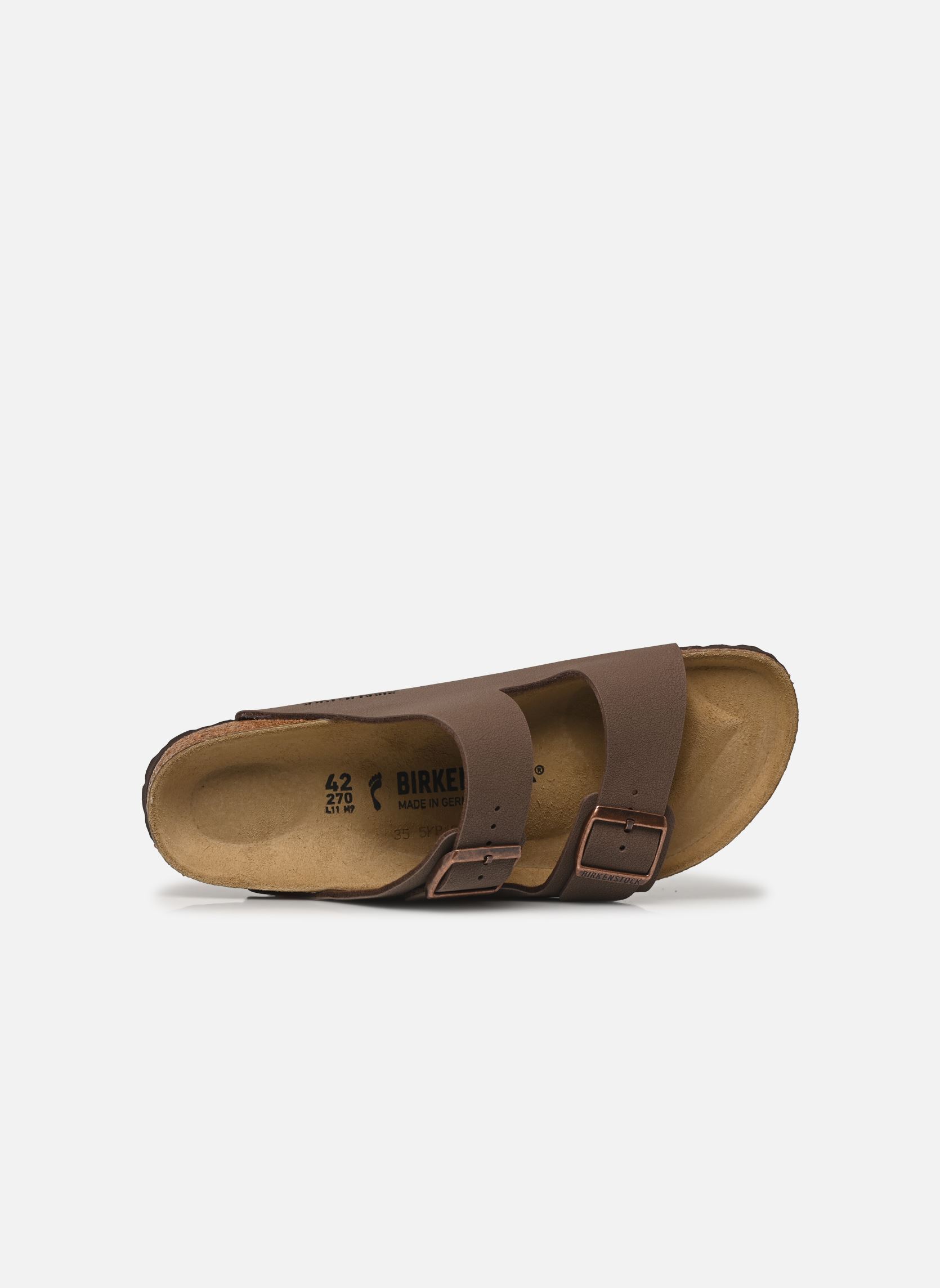 Mules Arizona Nubuck - Regular homme marron Birkenstock Mules Arizona Nubuck - Regular homme marron MOCCA