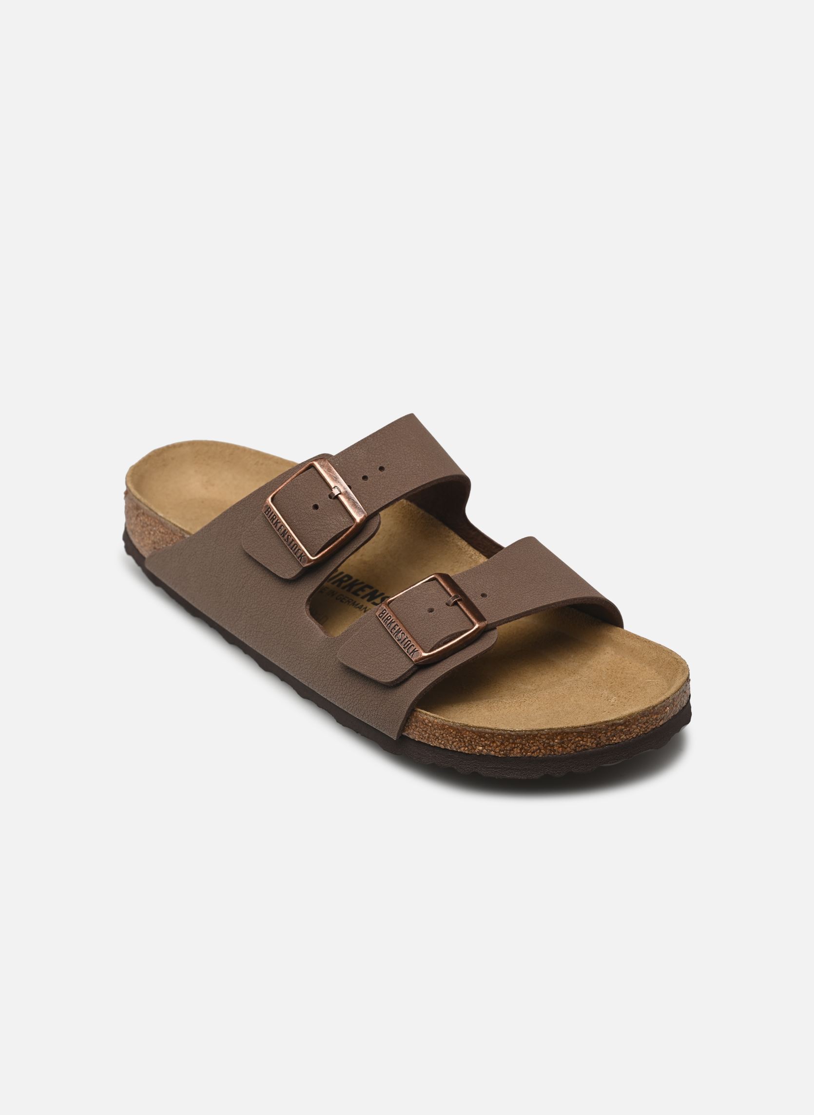 Mules Arizona Nubuck - Regular homme marron Birkenstock Mules Arizona Nubuck - Regular homme marron MOCCA